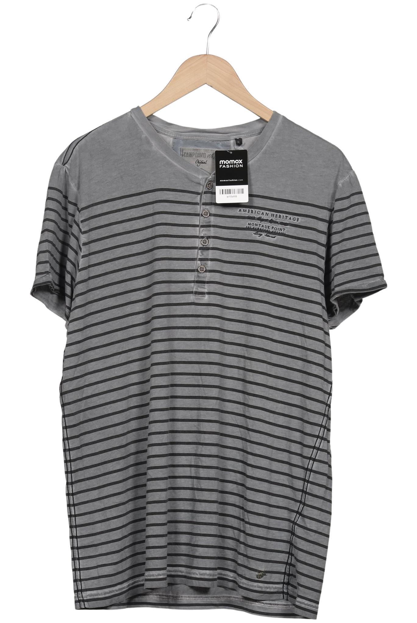 

Camp David Herren T-Shirt, grau, Gr. 54