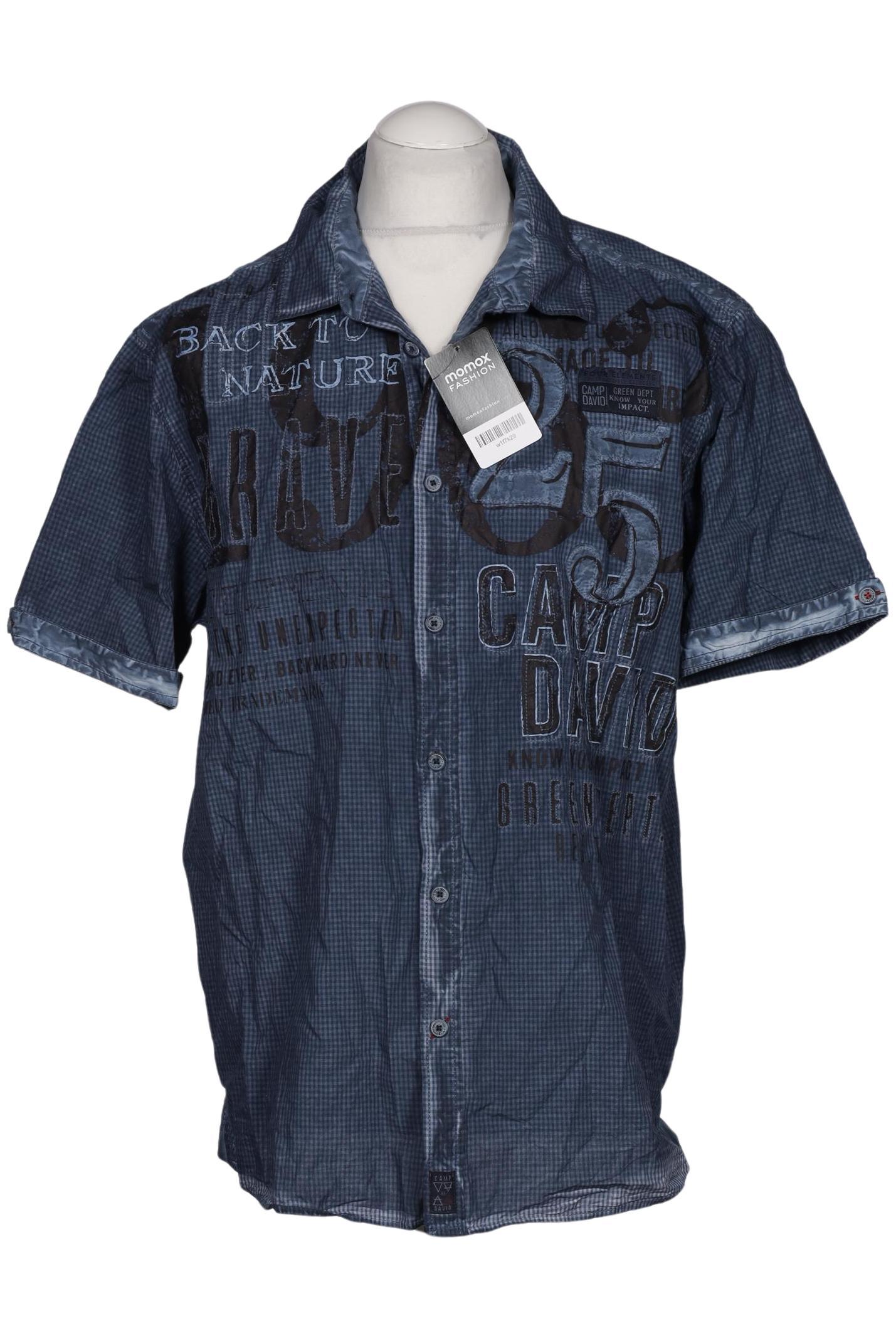 

Camp David Herren Hemd, marineblau, Gr. 54