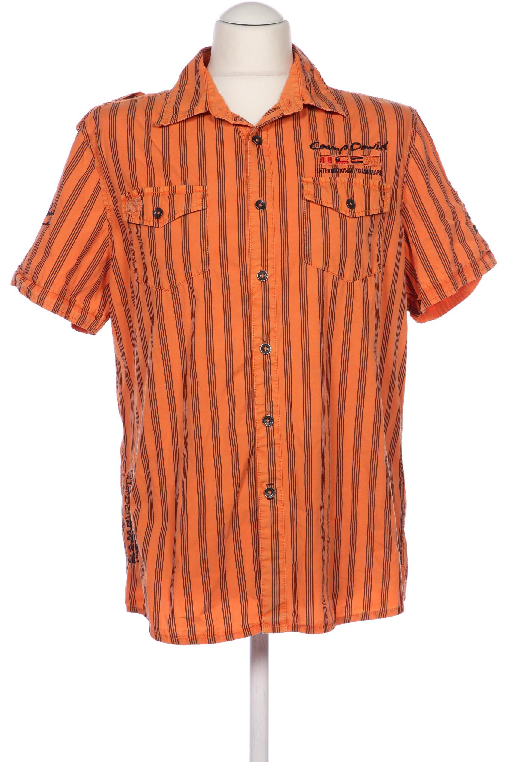 

Camp David Herren Hemd, orange