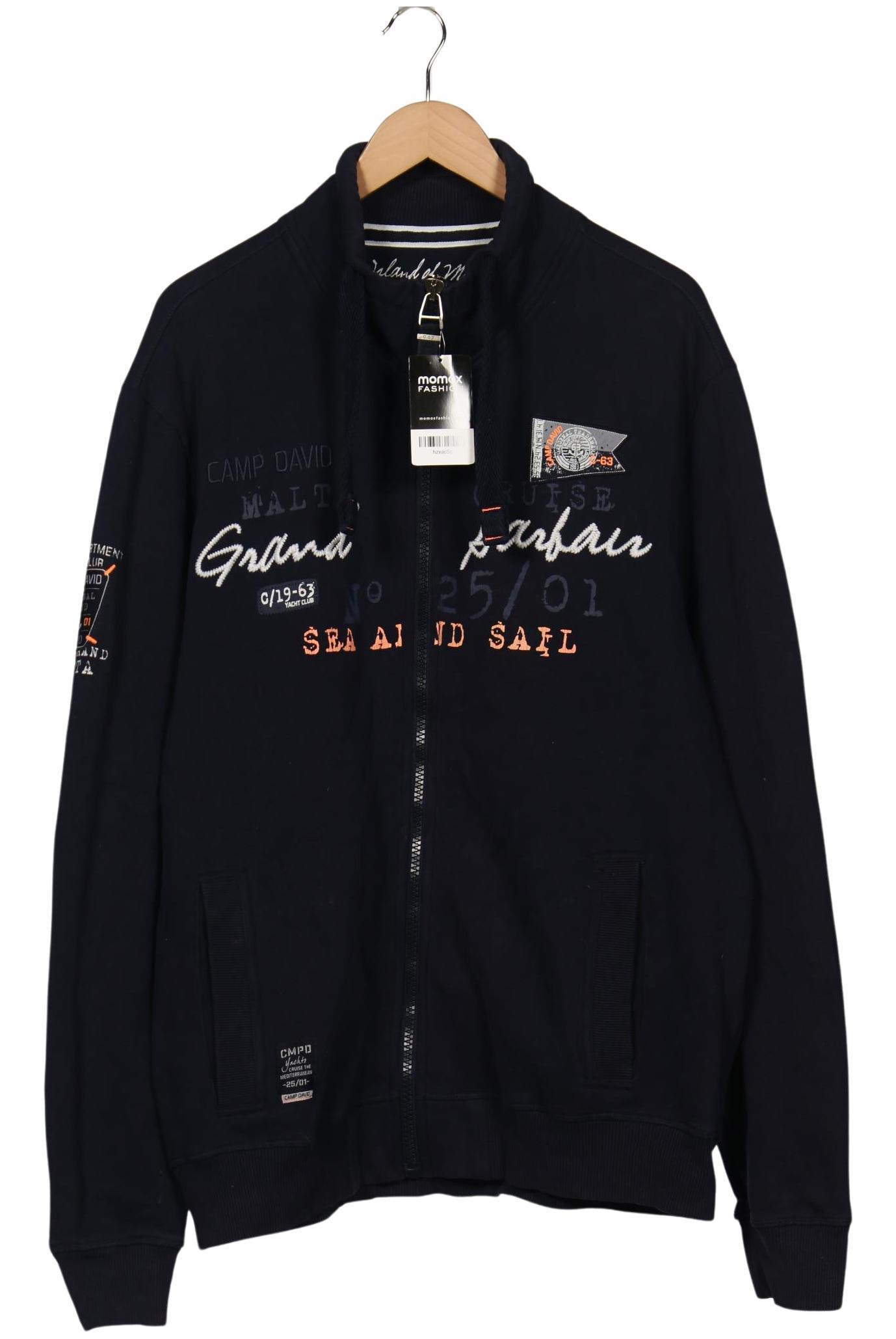

Camp David Herren Sweatshirt, marineblau, Gr. 56
