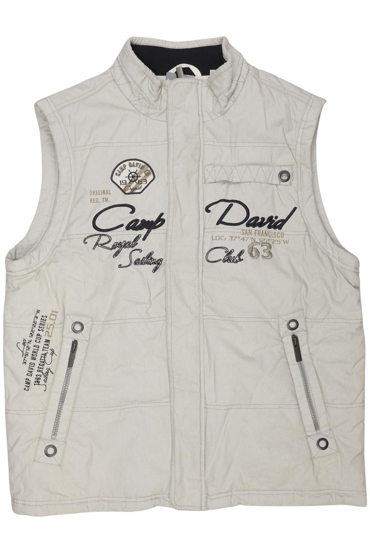 

Camp David Herren Weste, beige, Gr. 56