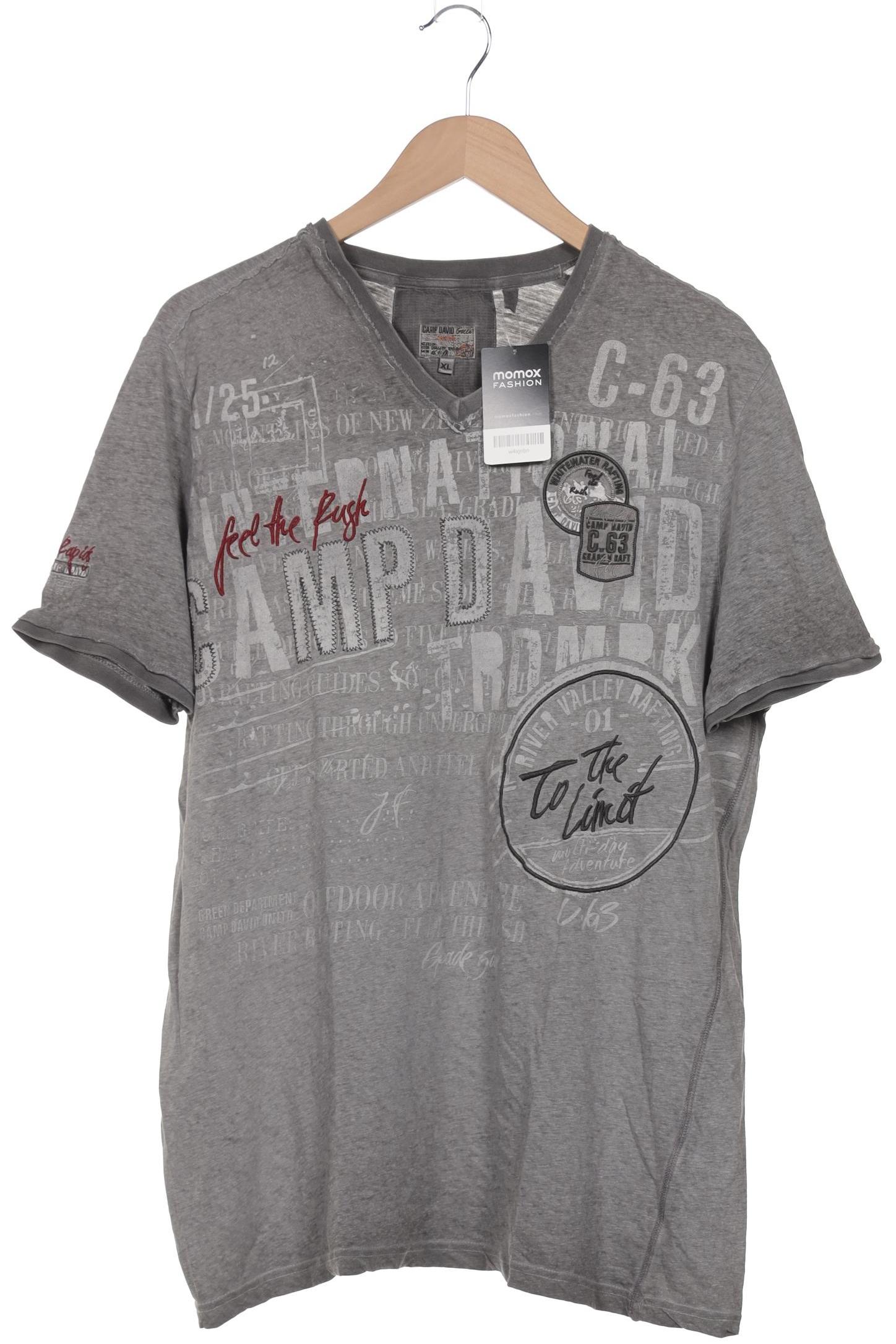 

Camp David Herren T-Shirt, grau, Gr. 54