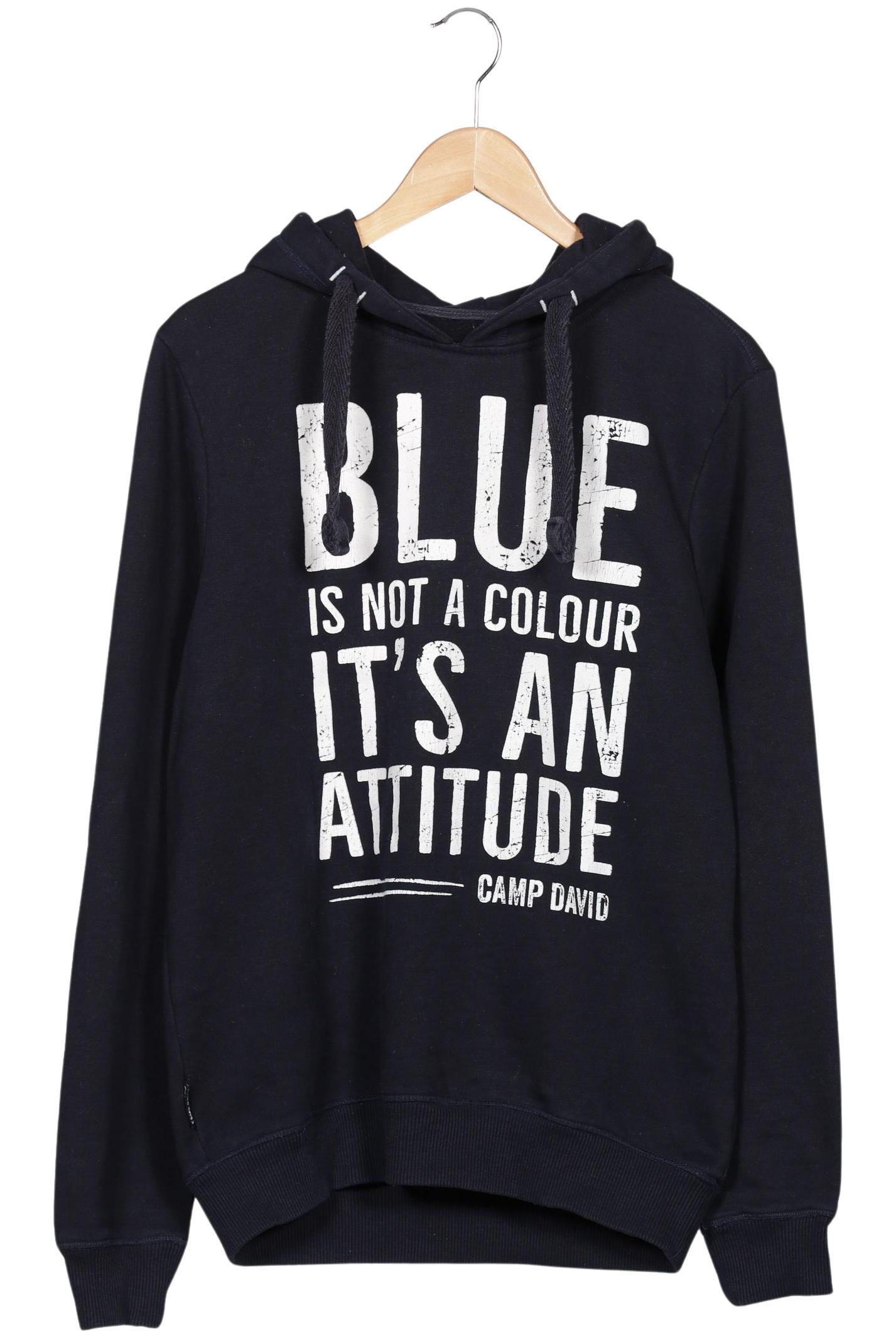 

Camp David Herren Kapuzenpullover, marineblau, Gr. 48