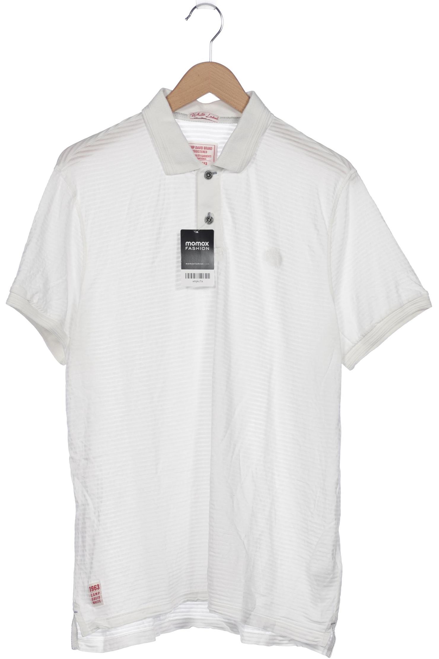 

Camp David Herren Poloshirt, weiß, Gr. 54