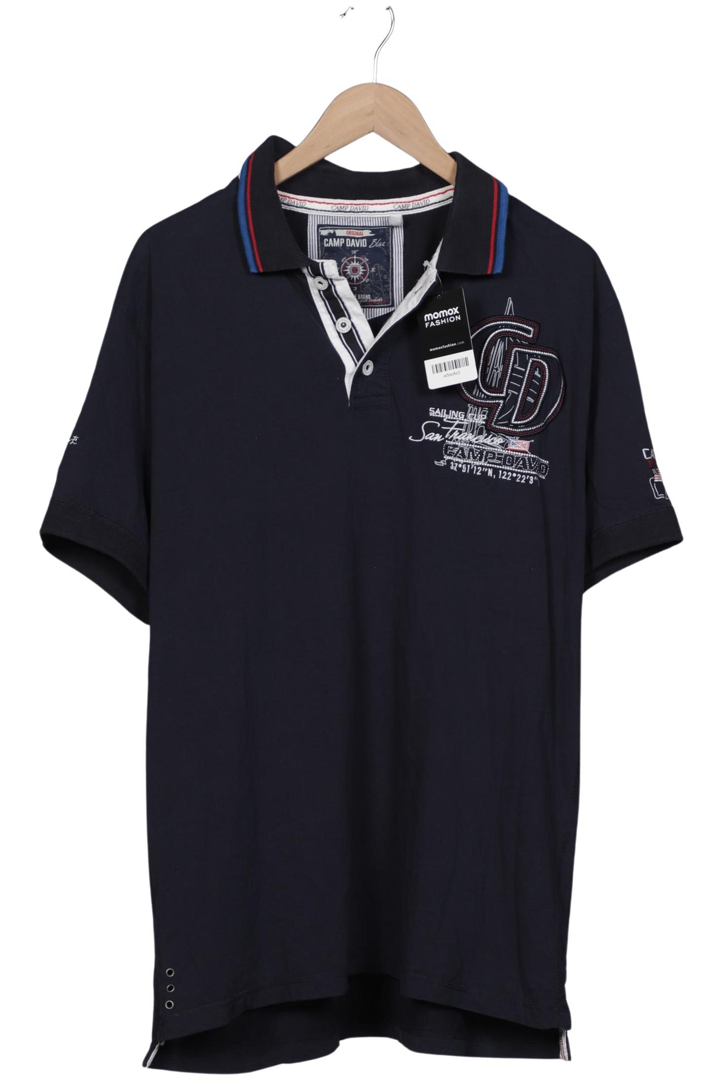 

Camp David Herren Poloshirt, marineblau, Gr. 58