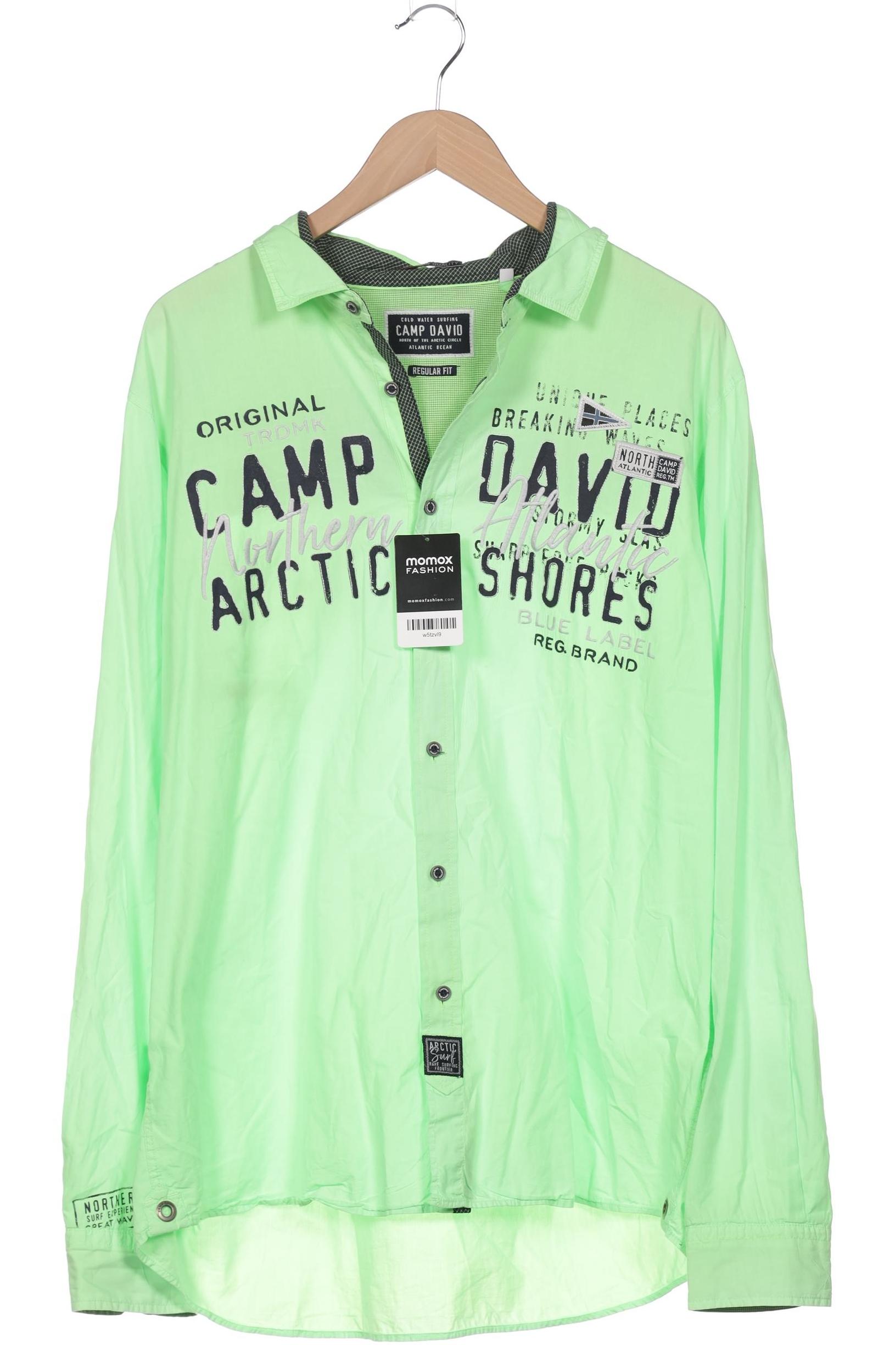 

Camp David Herren Hemd, hellgrün, Gr. 56
