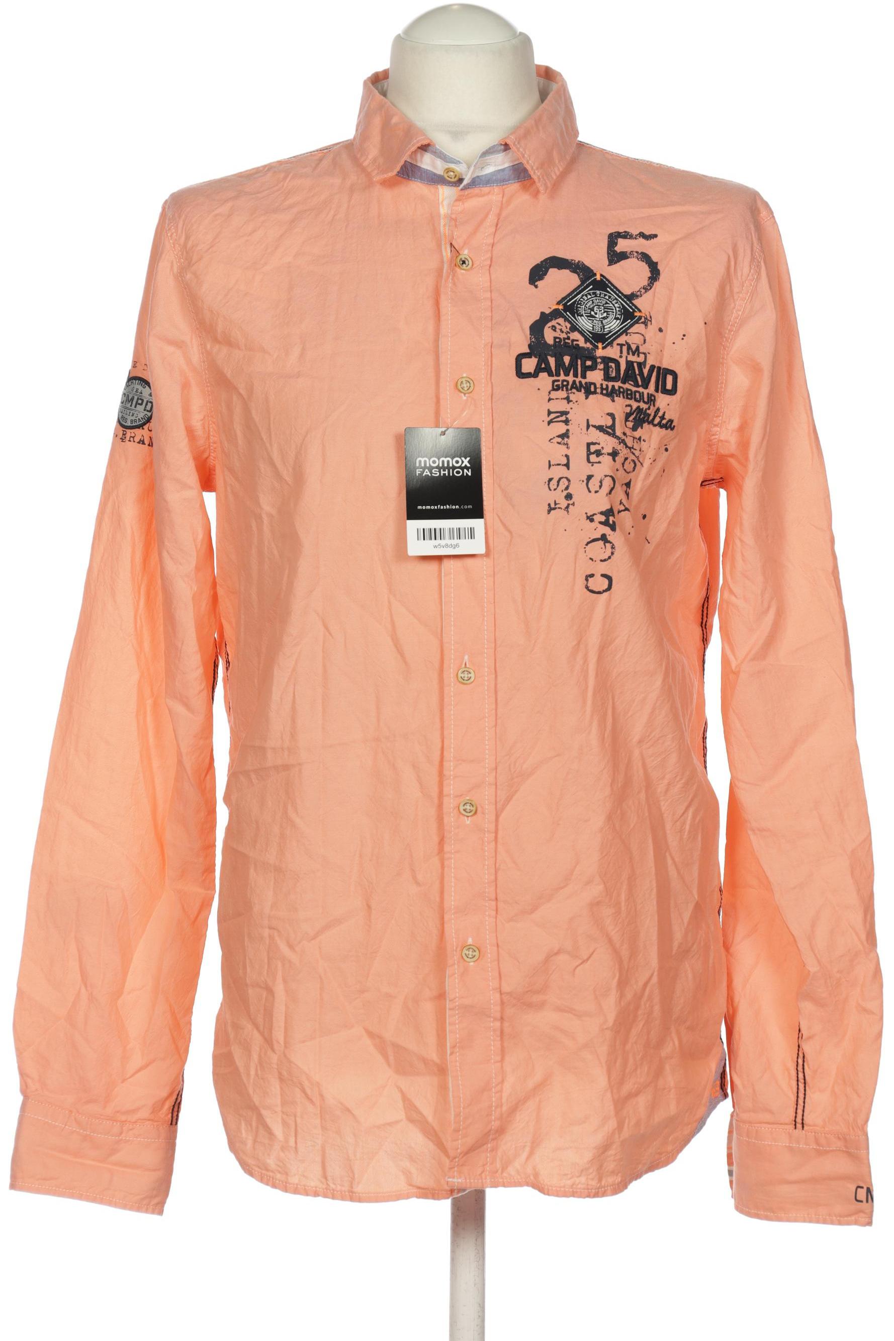 

Camp David Herren Hemd, orange