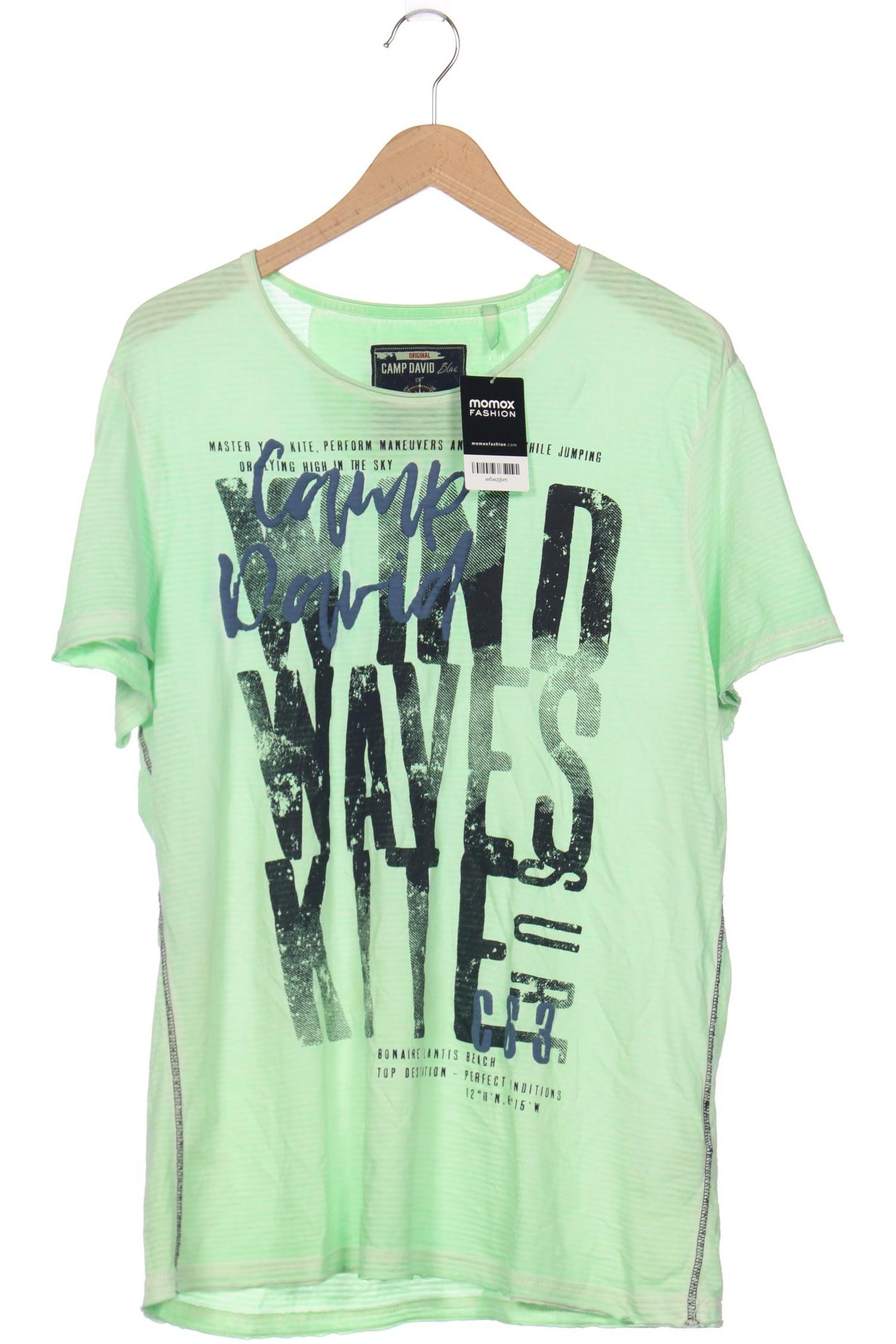 Thumbnail - Camp David Herren T-Shirt, hellgrün, Gr. 52