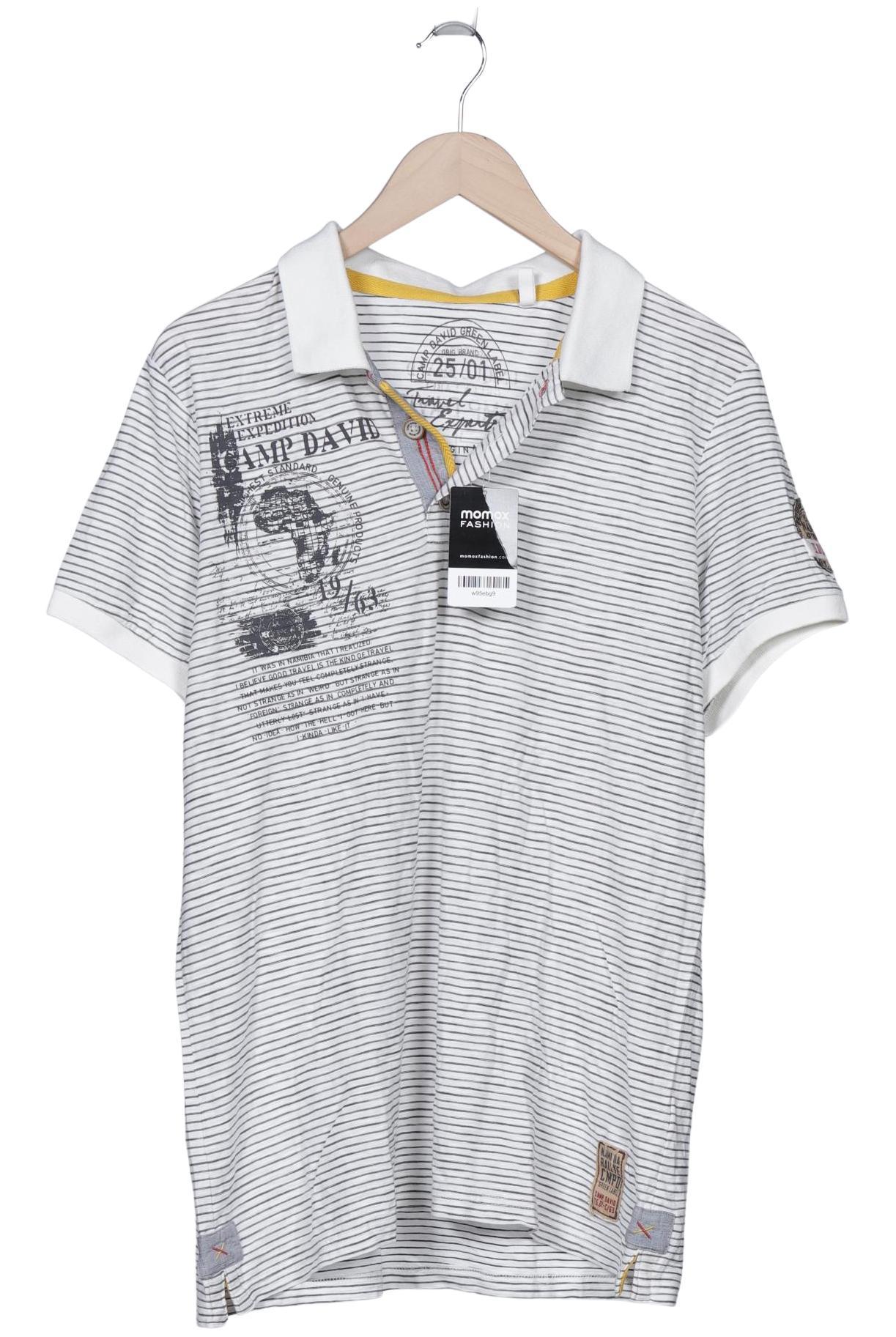 

Camp David Herren Poloshirt, weiß, Gr. 52