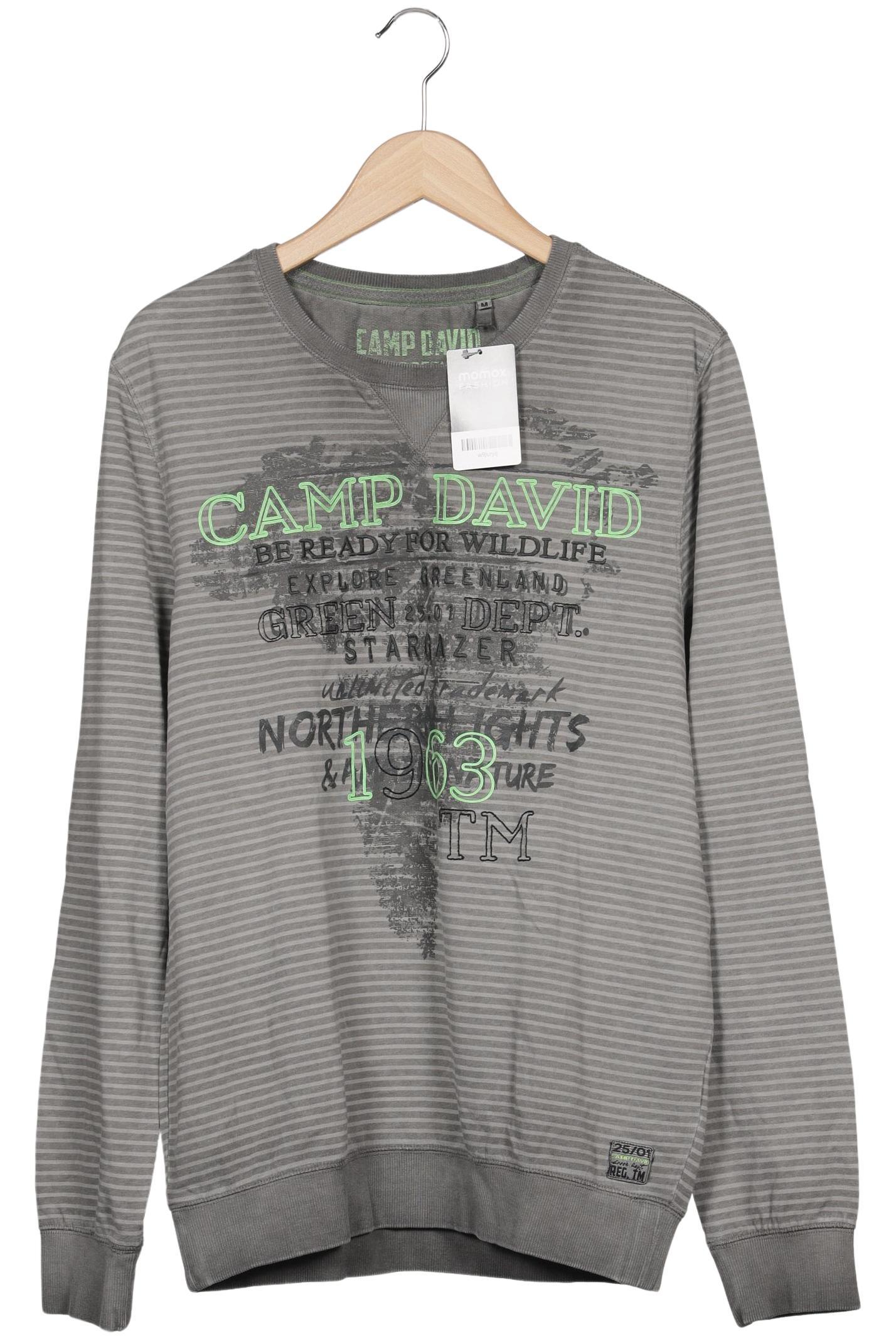 

Camp David Herren Sweatshirt, grau, Gr. 48