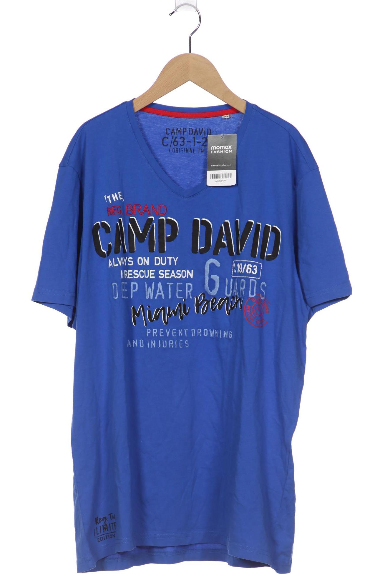 

Camp David Herren T-Shirt, blau