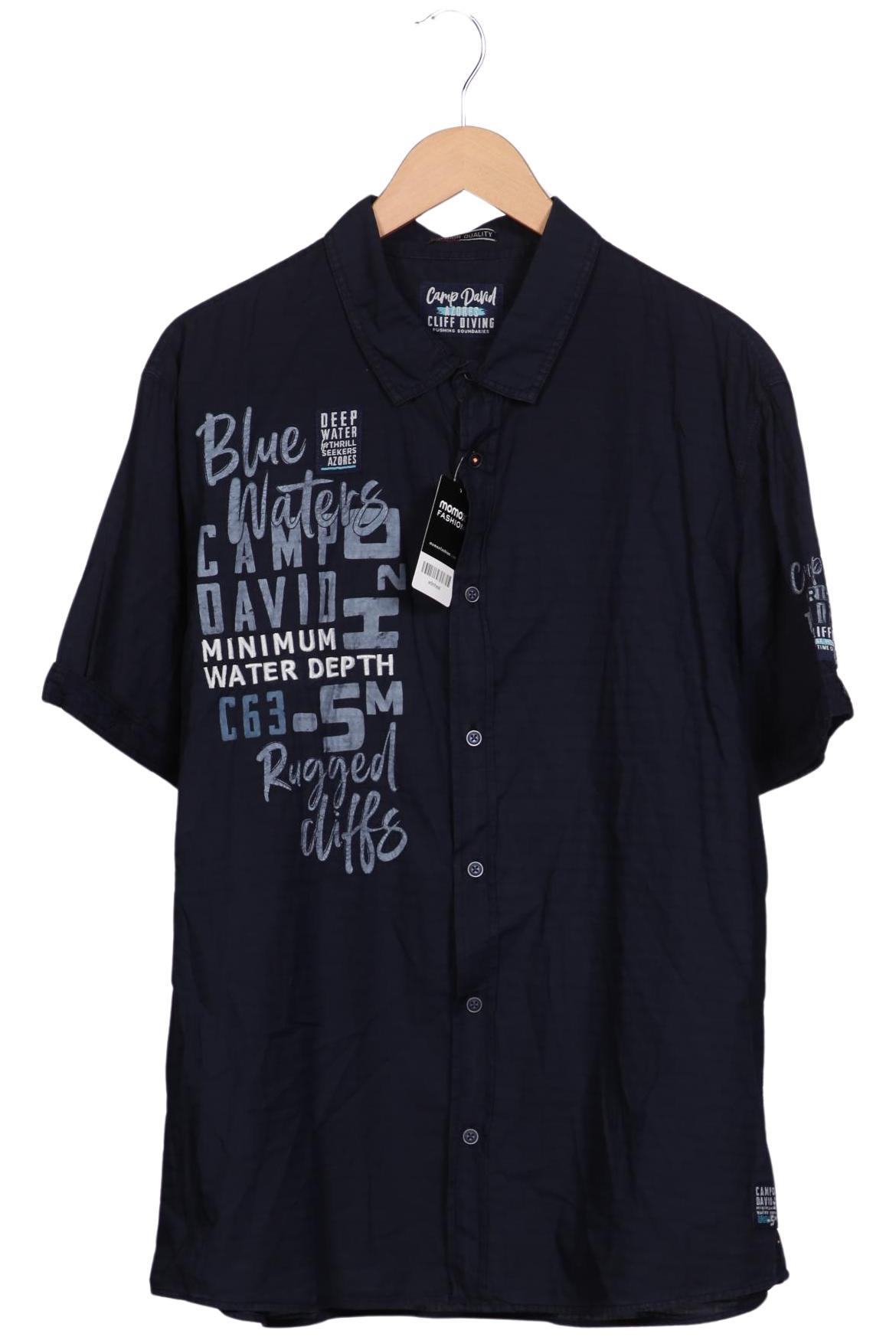 

Camp David Herren Hemd, marineblau, Gr. 56