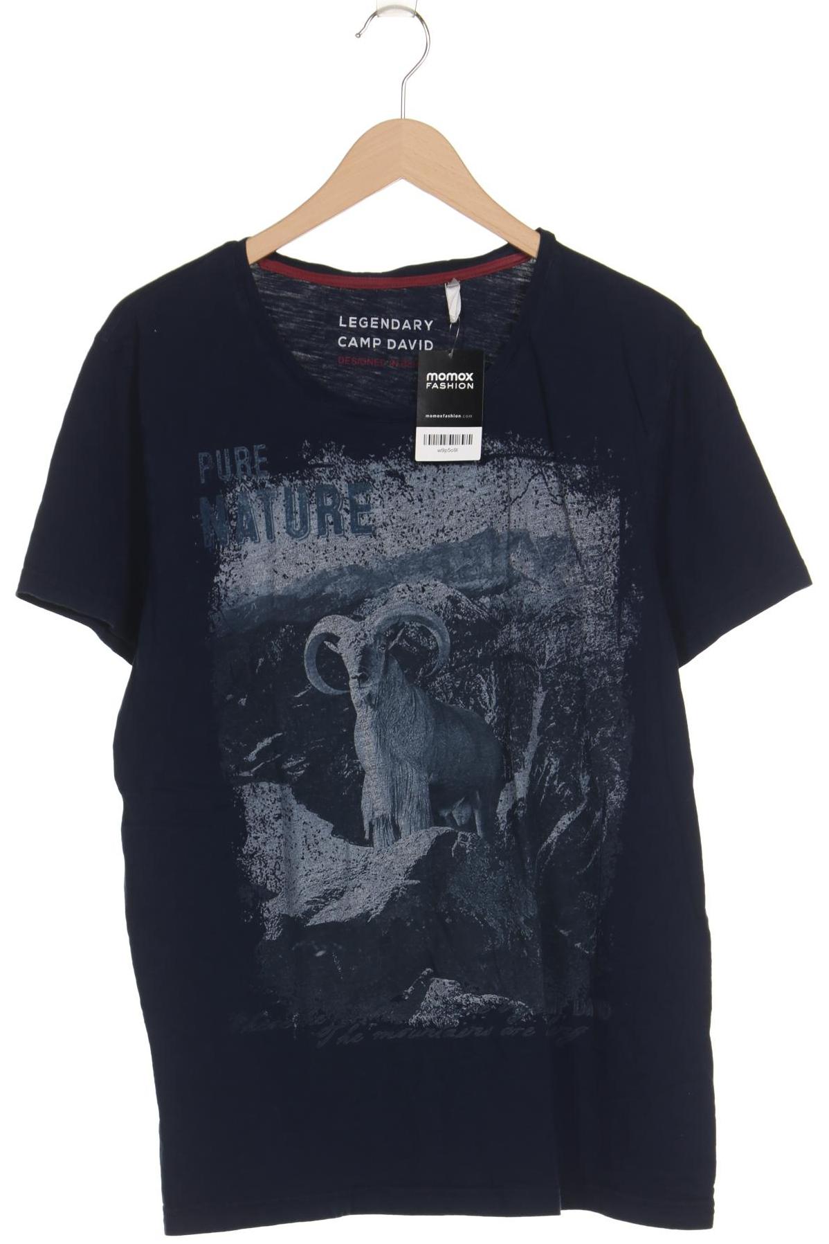 

Camp David Herren T-Shirt, marineblau, Gr. 54