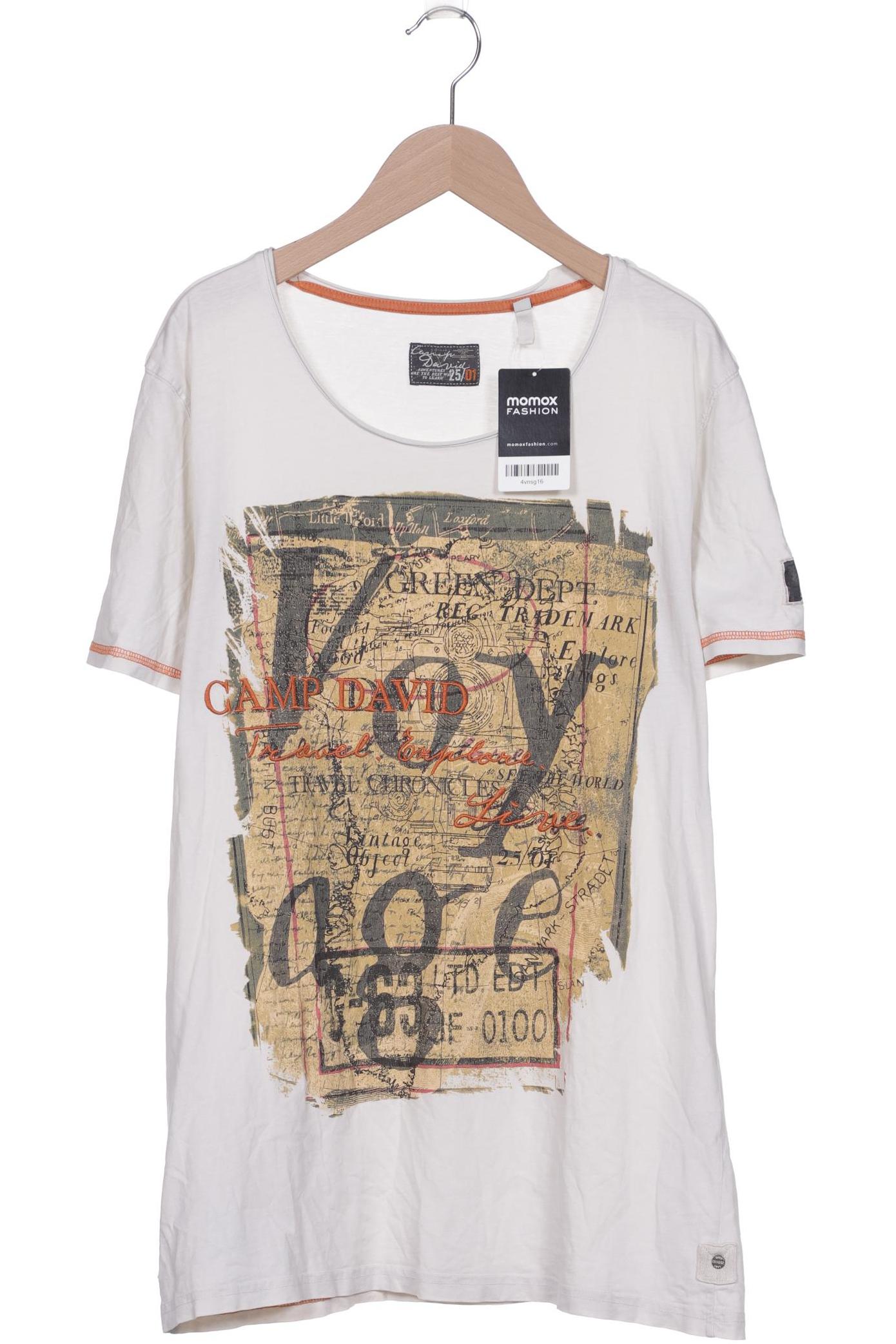 

Camp David Herren T-Shirt, beige, Gr. 46