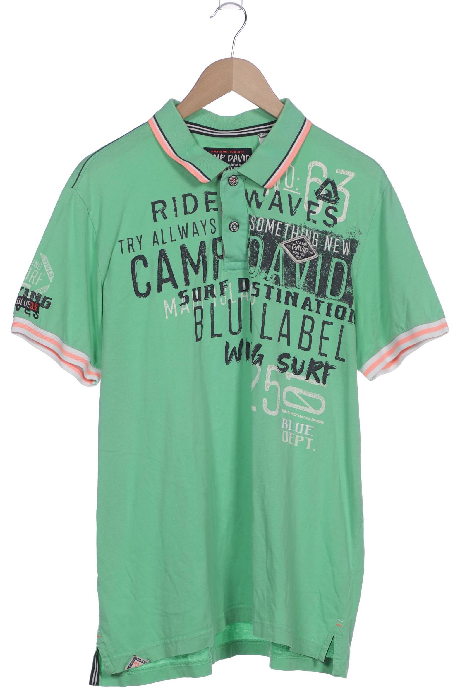 

Camp David Herren Poloshirt, grün, Gr. 56