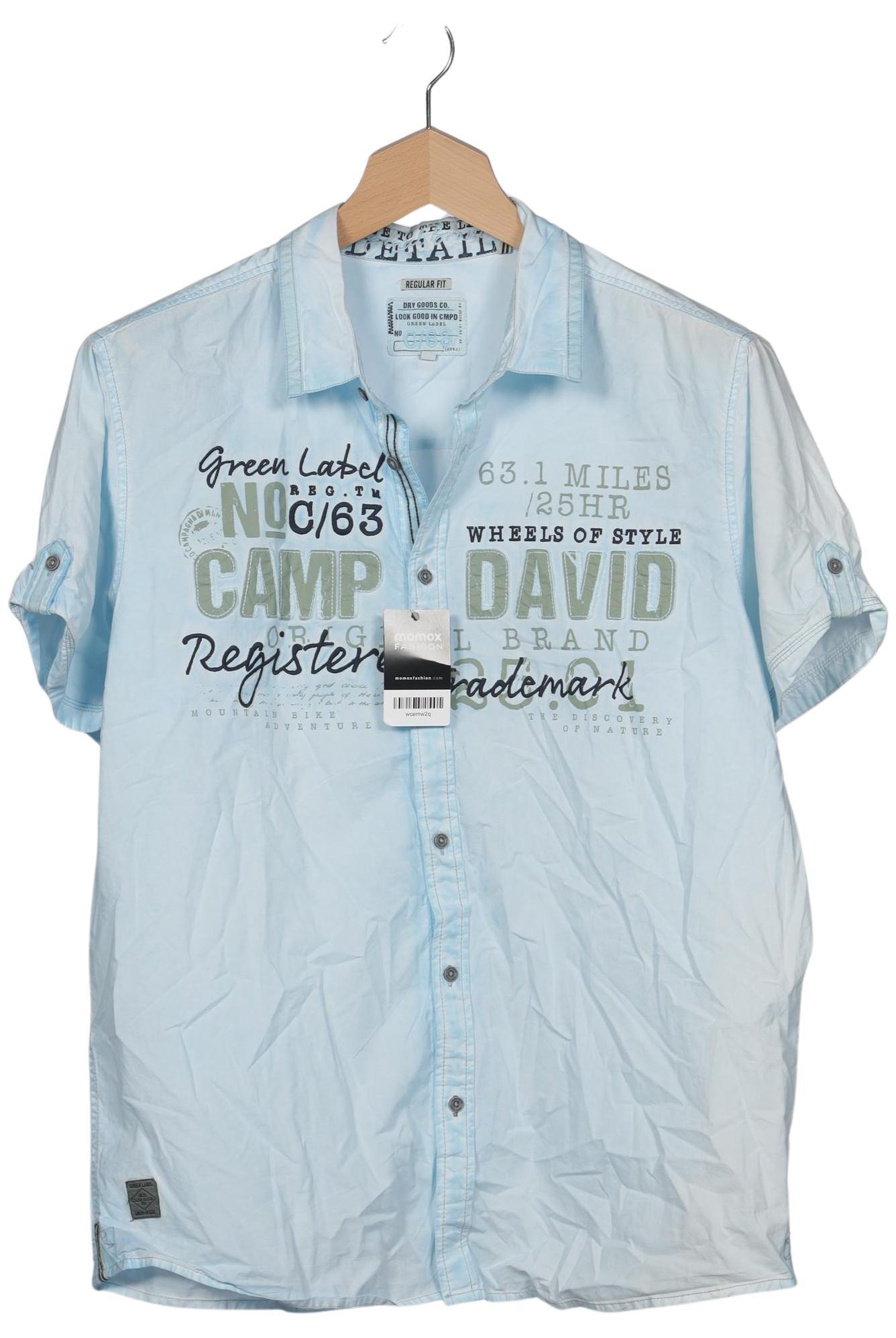 

Camp David Herren Hemd, hellblau, Gr. 56