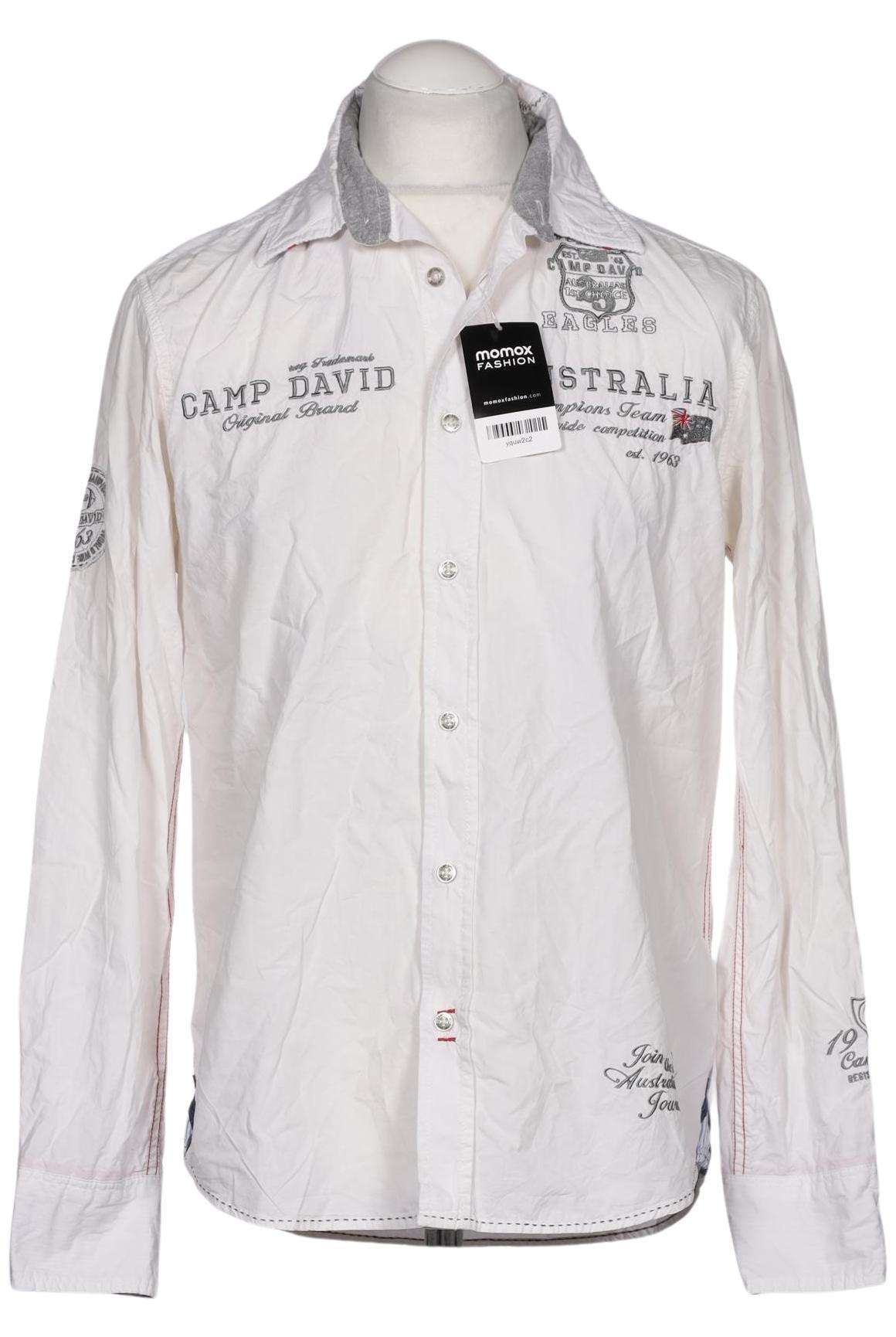 

Camp David Herren Hemd, weiß, Gr. 48