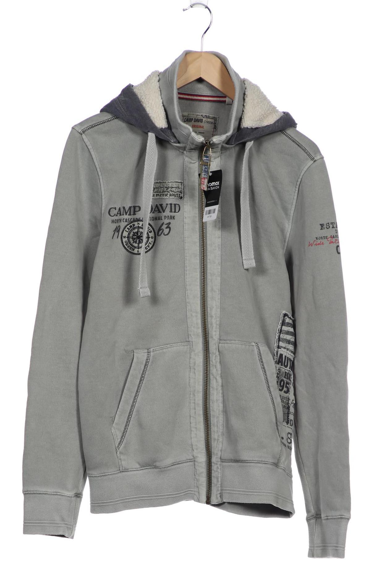 

Camp David Herren Kapuzenpullover, grau