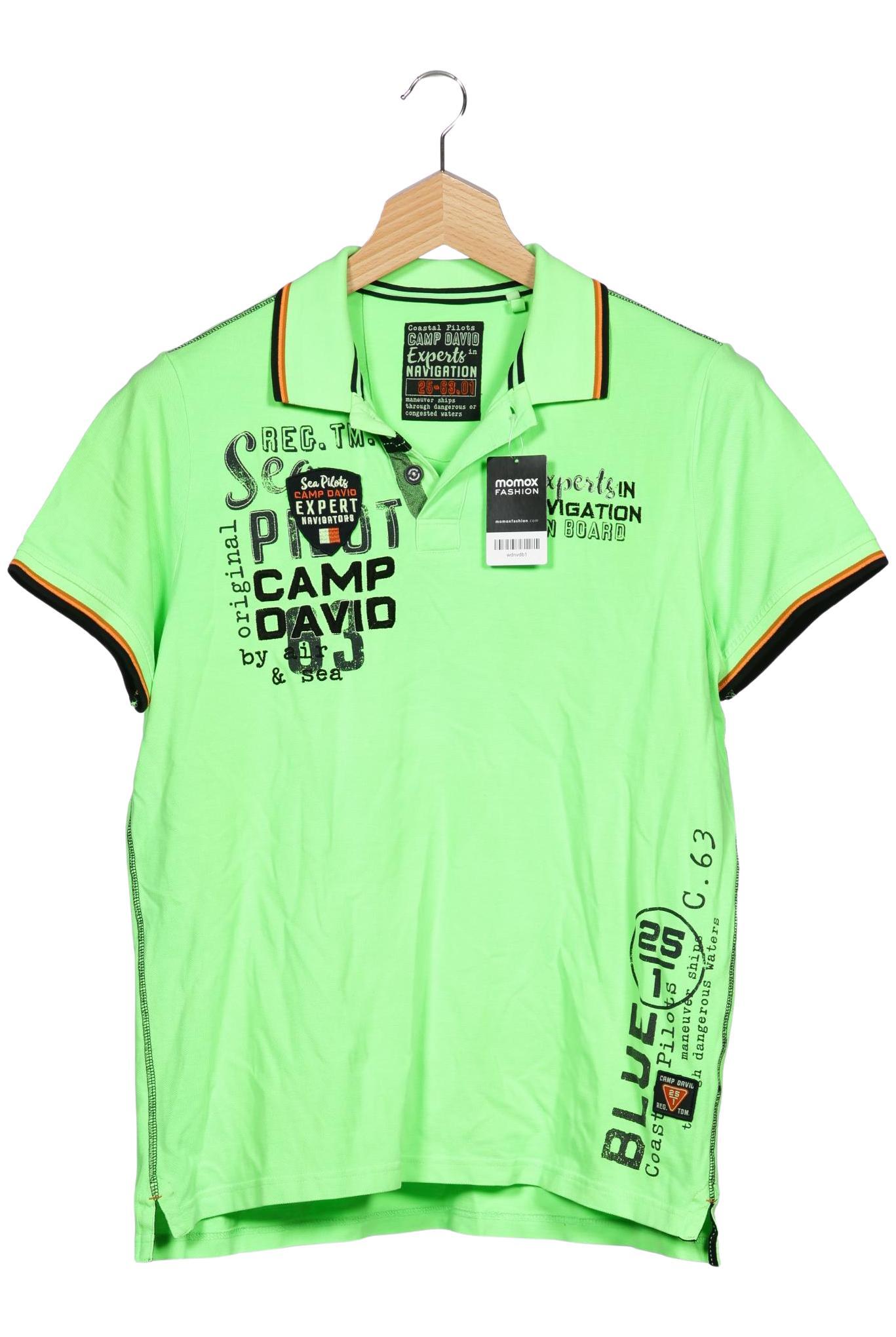 

Camp David Herren Poloshirt, neon, Gr. 54