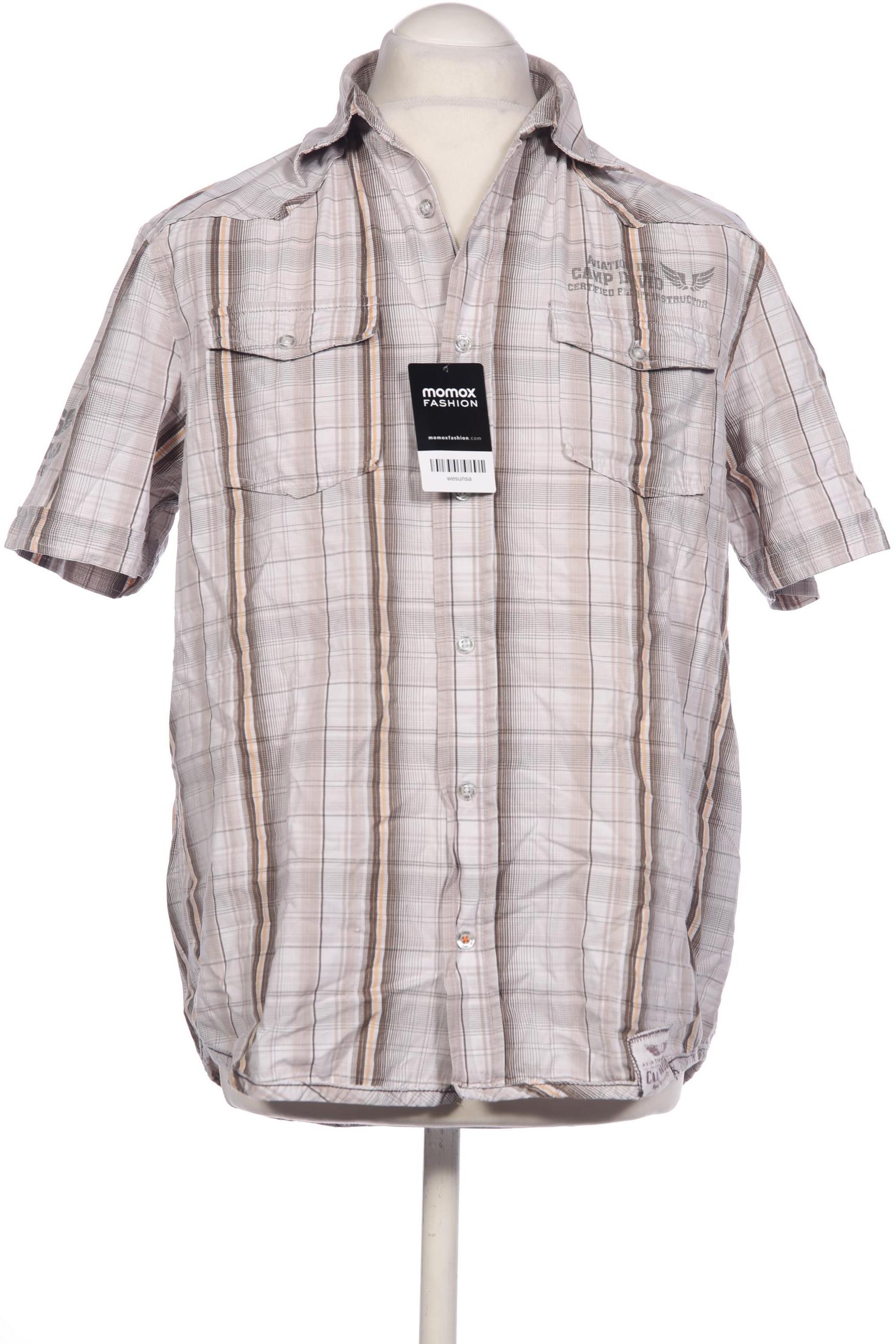 

Camp David Herren Hemd, braun, Gr. 48