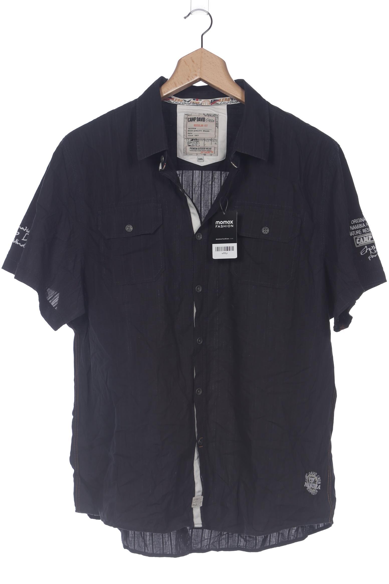 

Camp David Herren Hemd, schwarz, Gr. 58