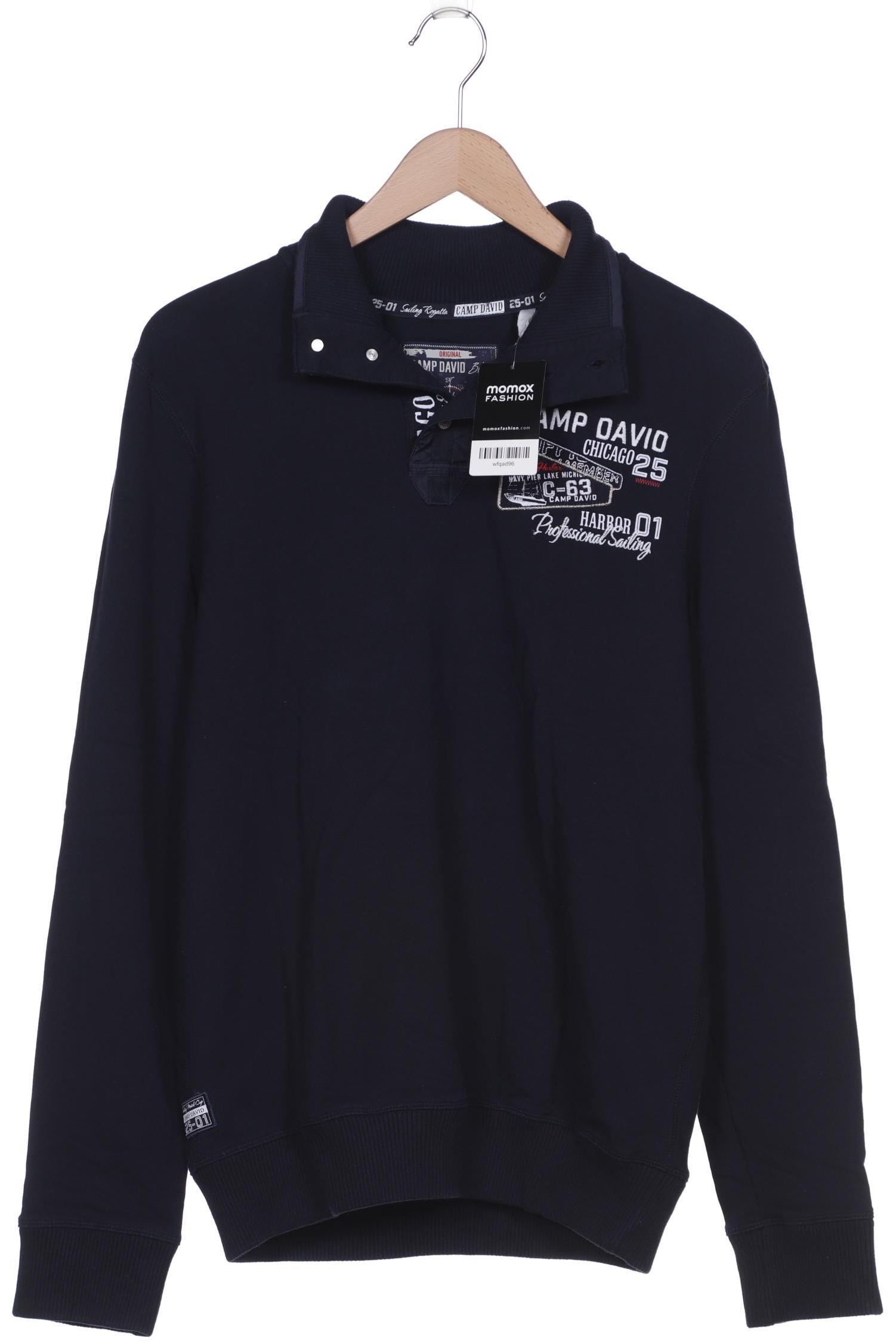 

Camp David Herren Sweatshirt, marineblau