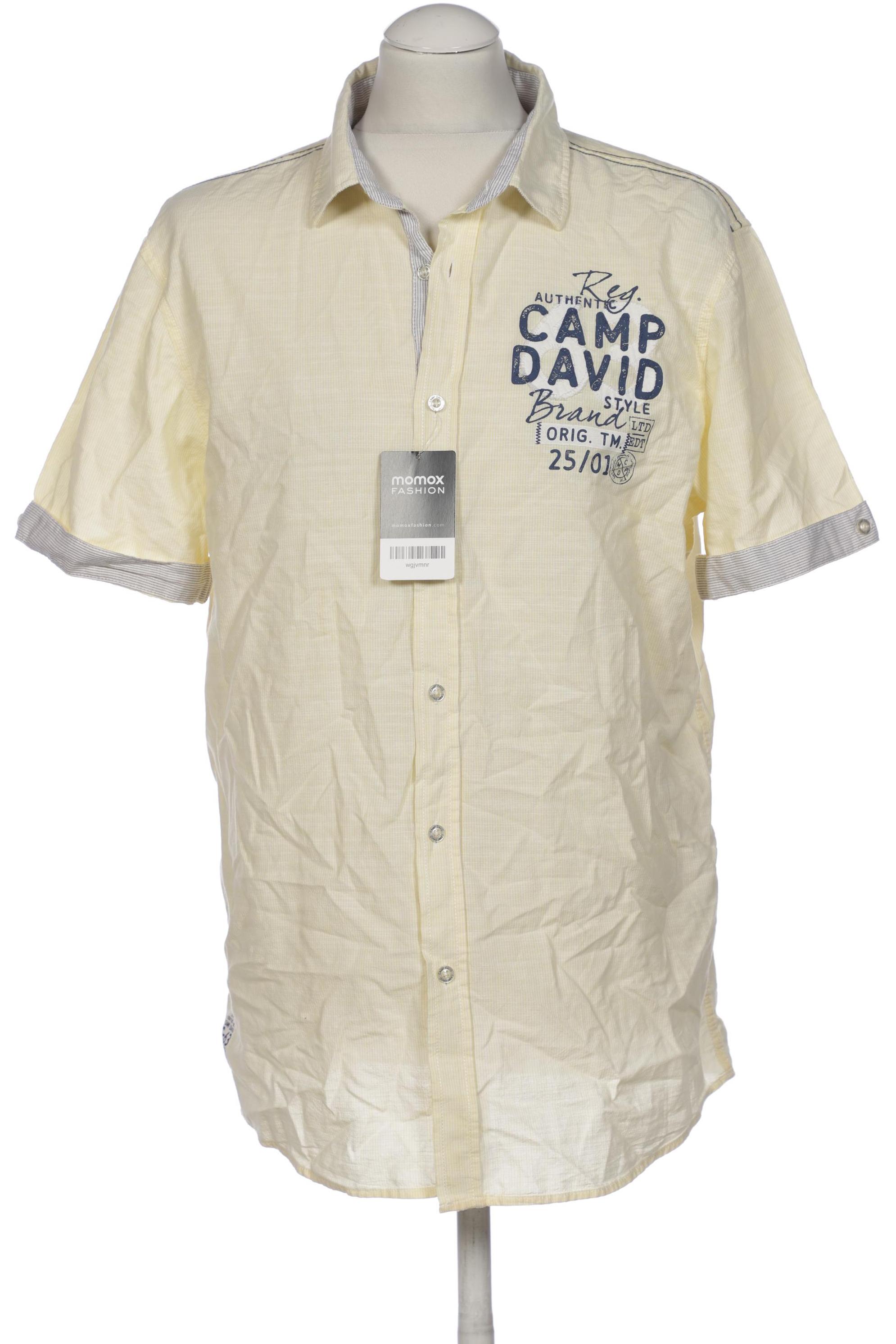 

Camp David Herren Hemd, gelb