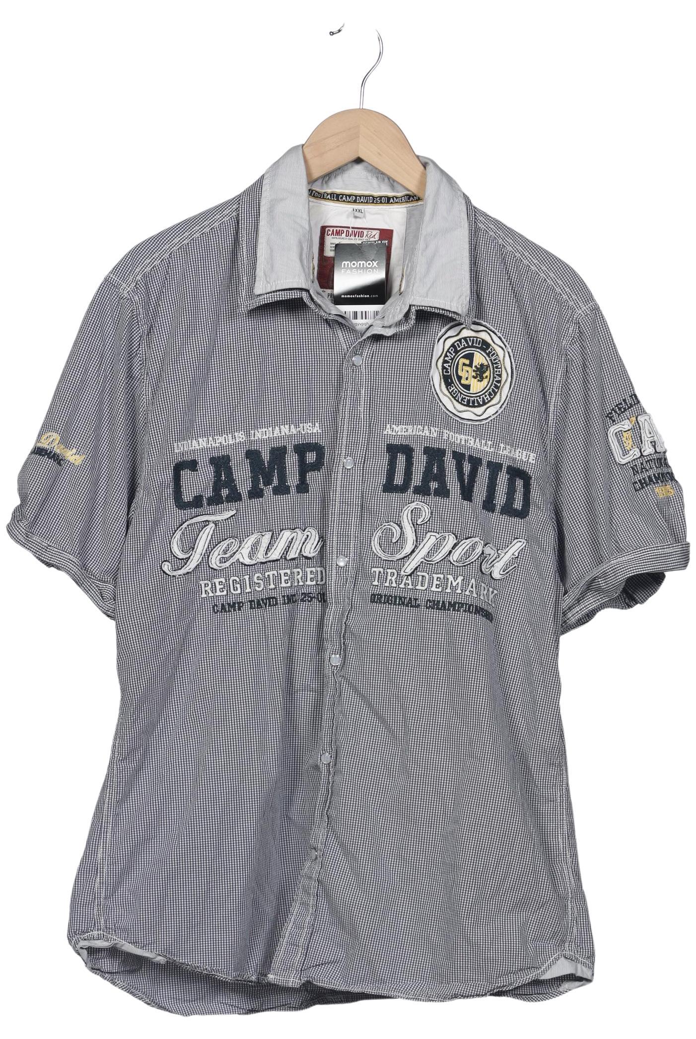 

Camp David Herren Hemd, marineblau, Gr. 56