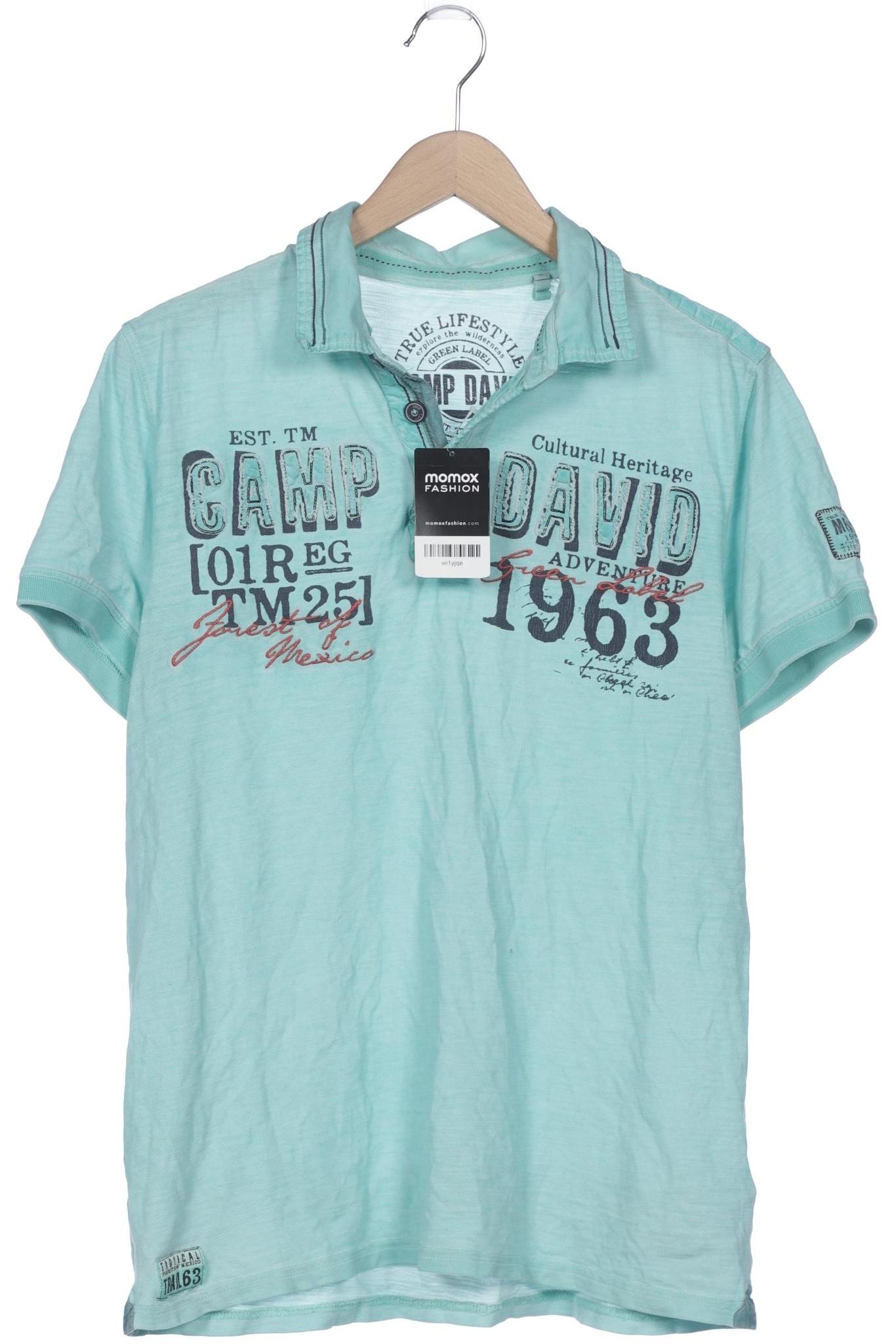 

Camp David Herren Poloshirt, hellgrün, Gr. 52