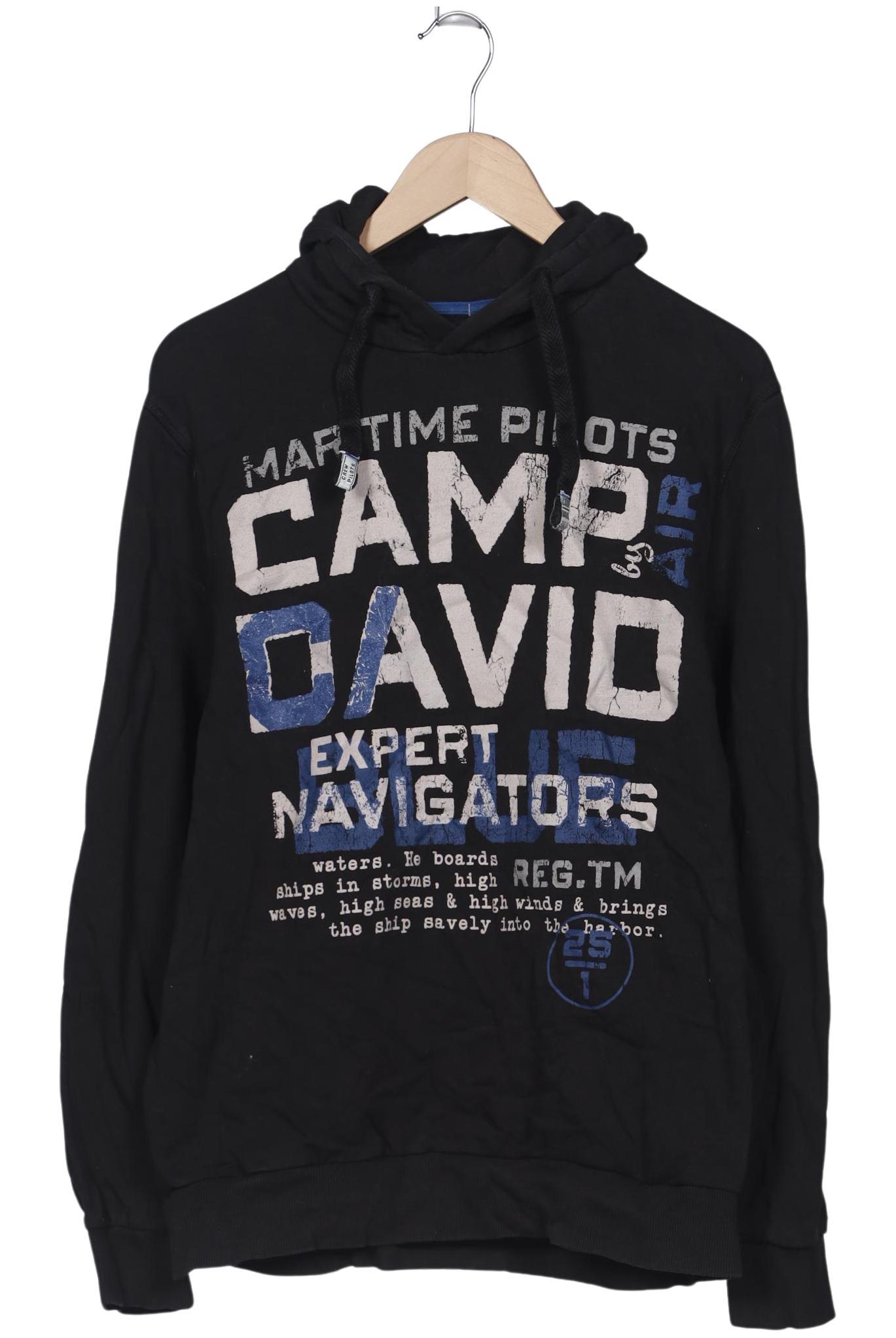 

Camp David Herren Kapuzenpullover, schwarz, Gr. 54