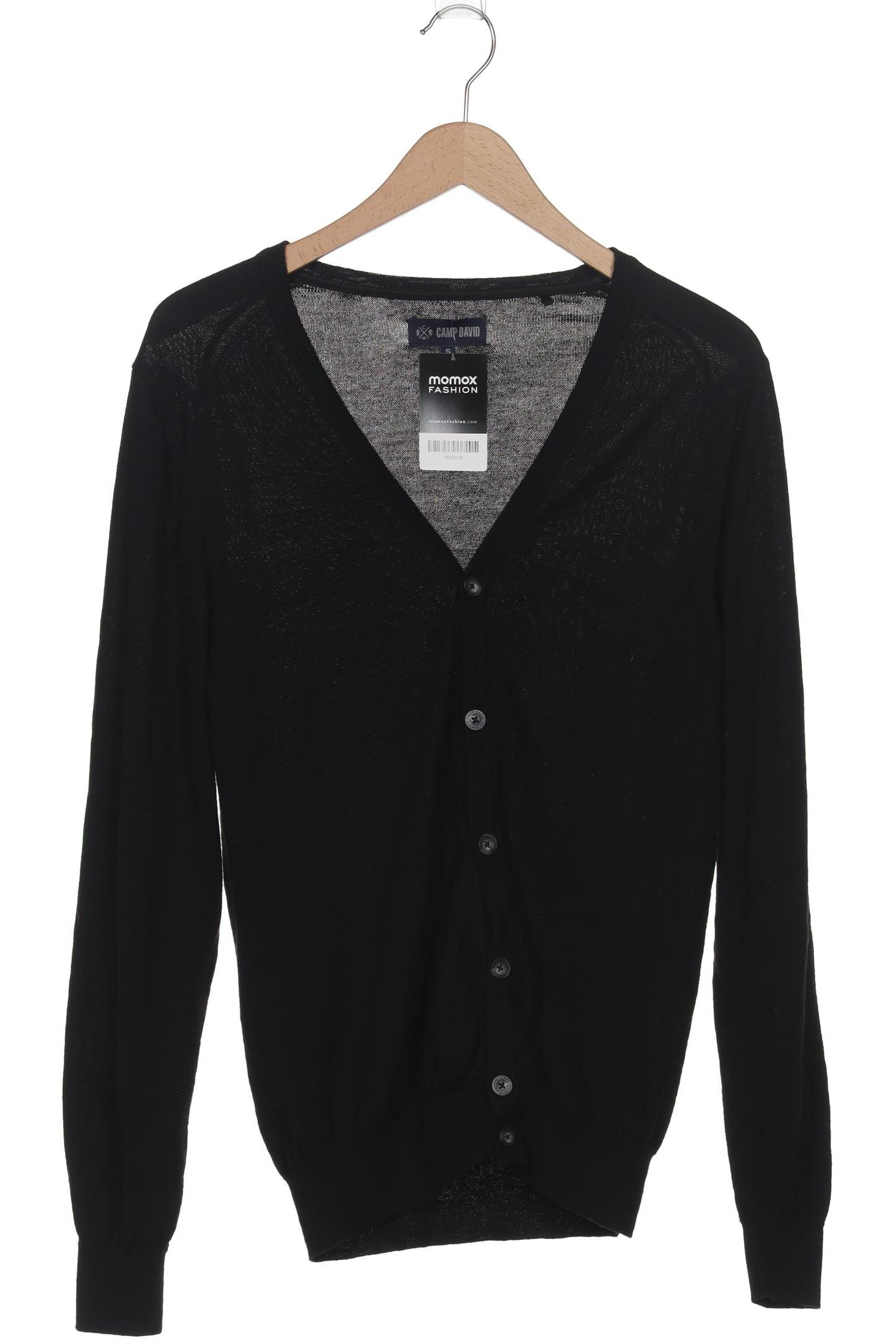 

Camp David Herren Strickjacke, schwarz, Gr. 46