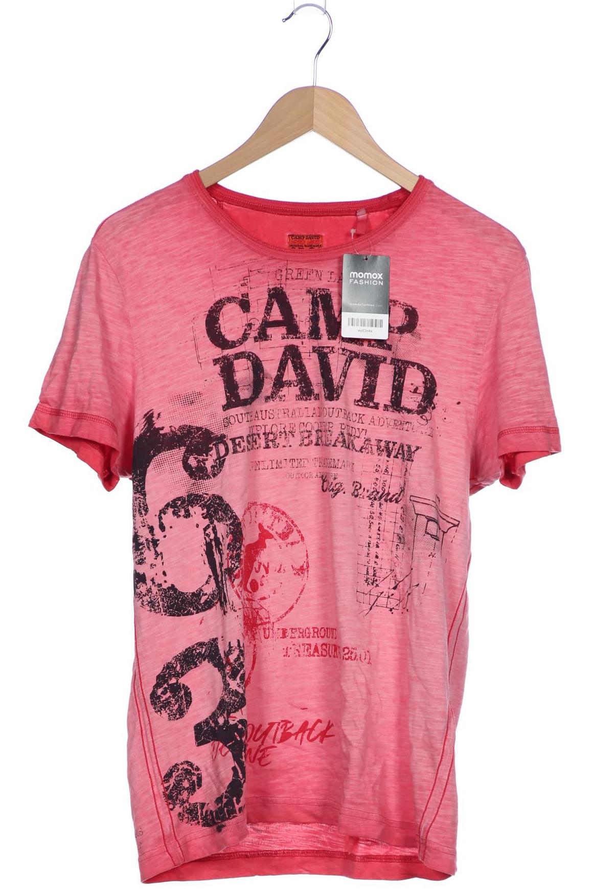 

Camp David Herren T-Shirt, pink, Gr. 48