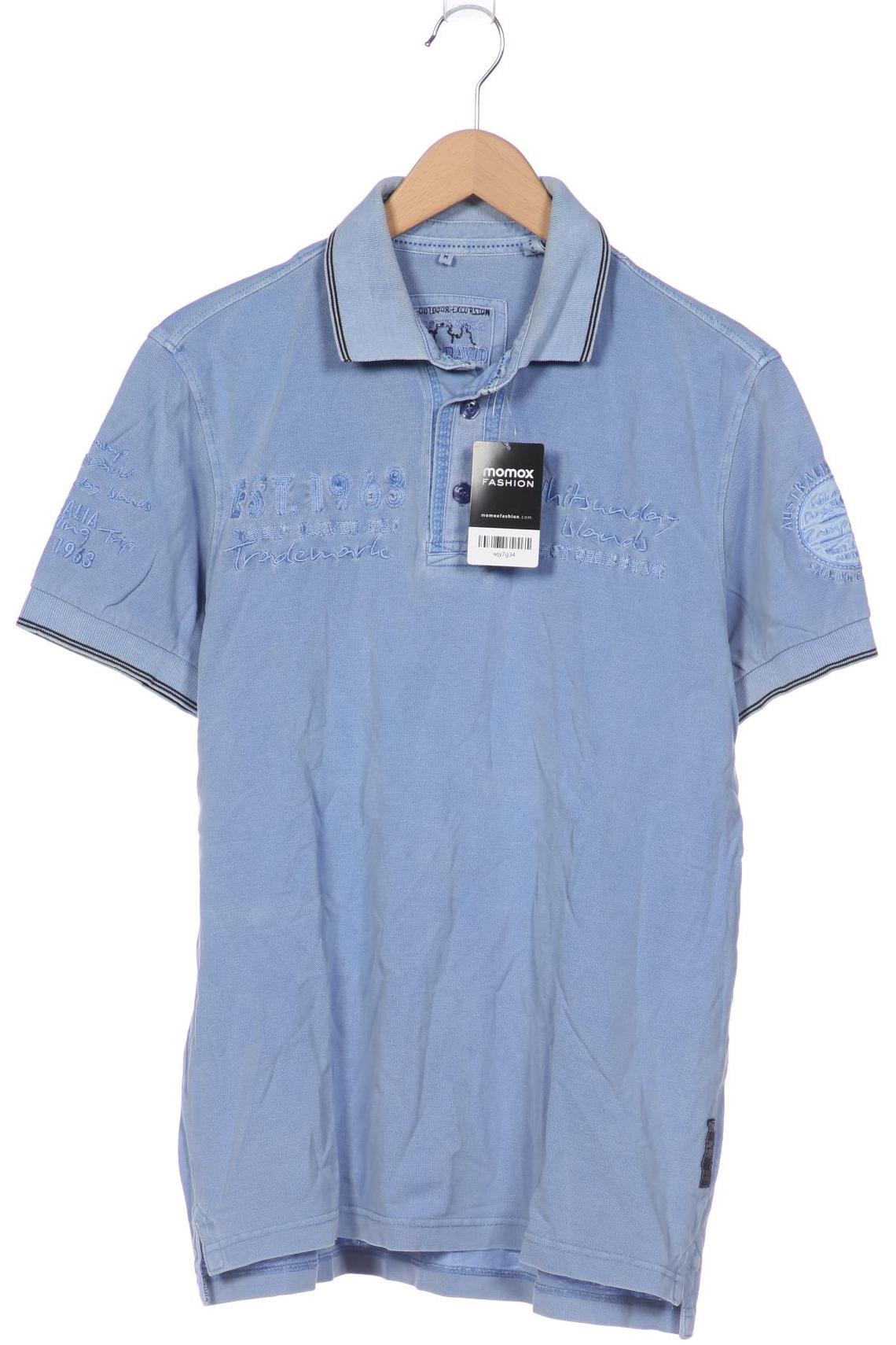 

Camp David Herren Poloshirt, blau