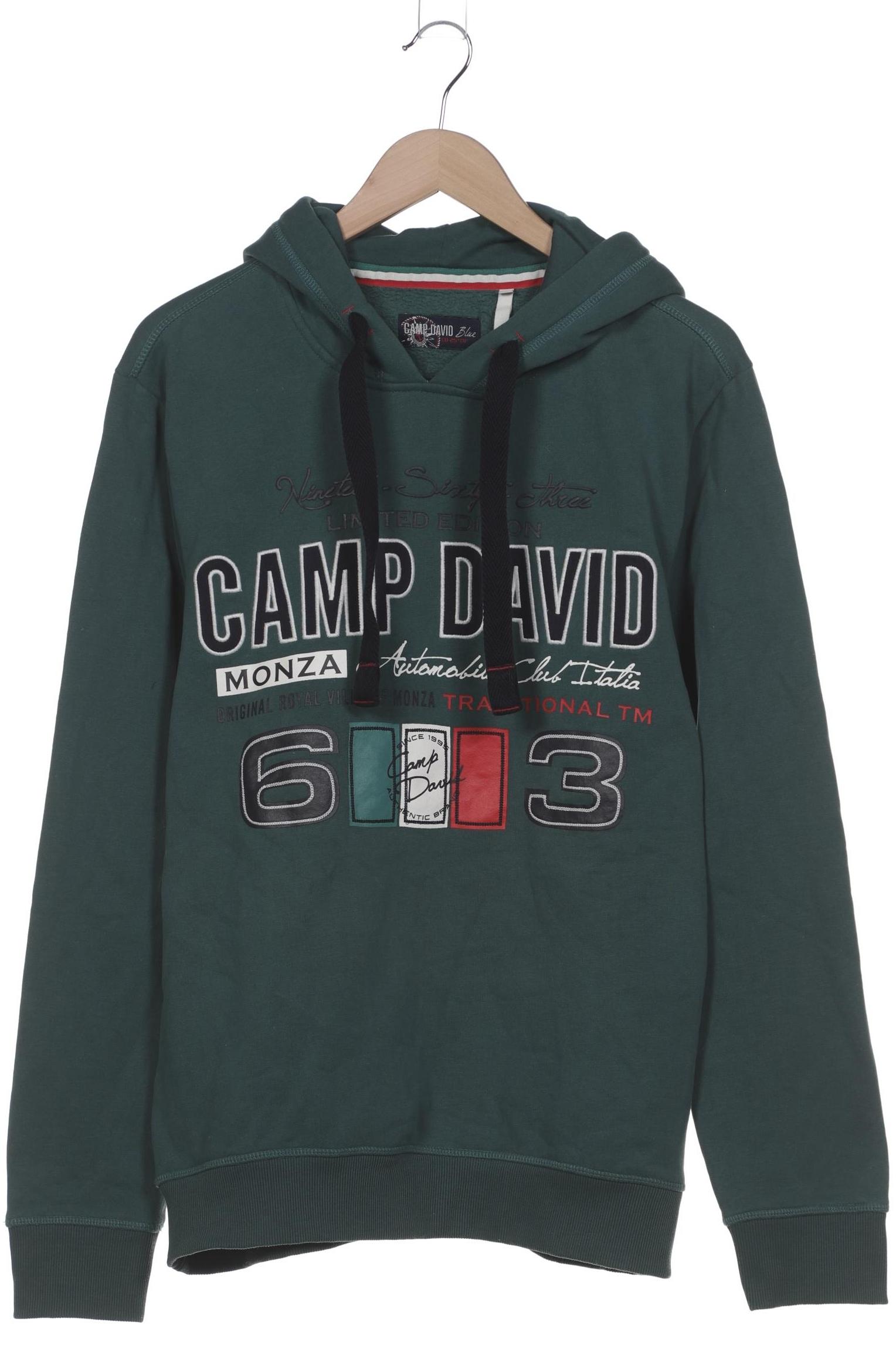 

Camp David Herren Kapuzenpullover, grün, Gr. 54