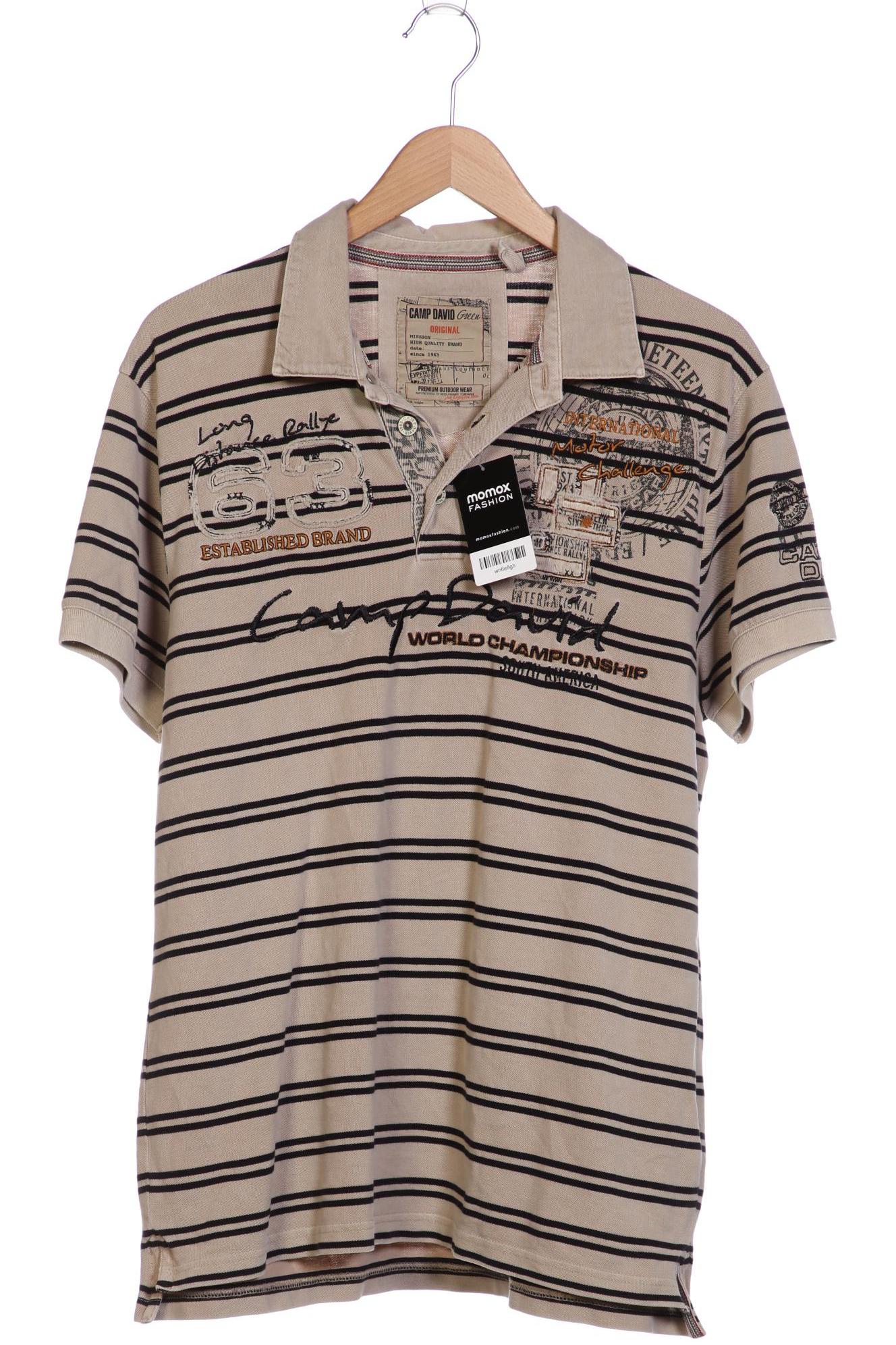 

Camp David Herren Poloshirt, braun