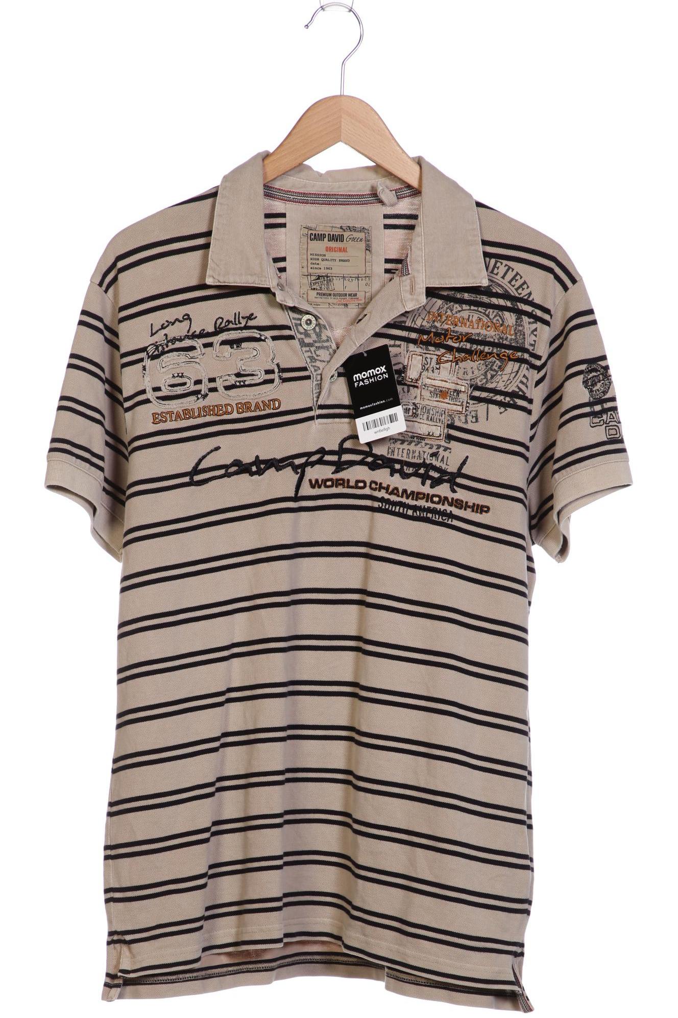 

Camp David Herren Poloshirt, braun