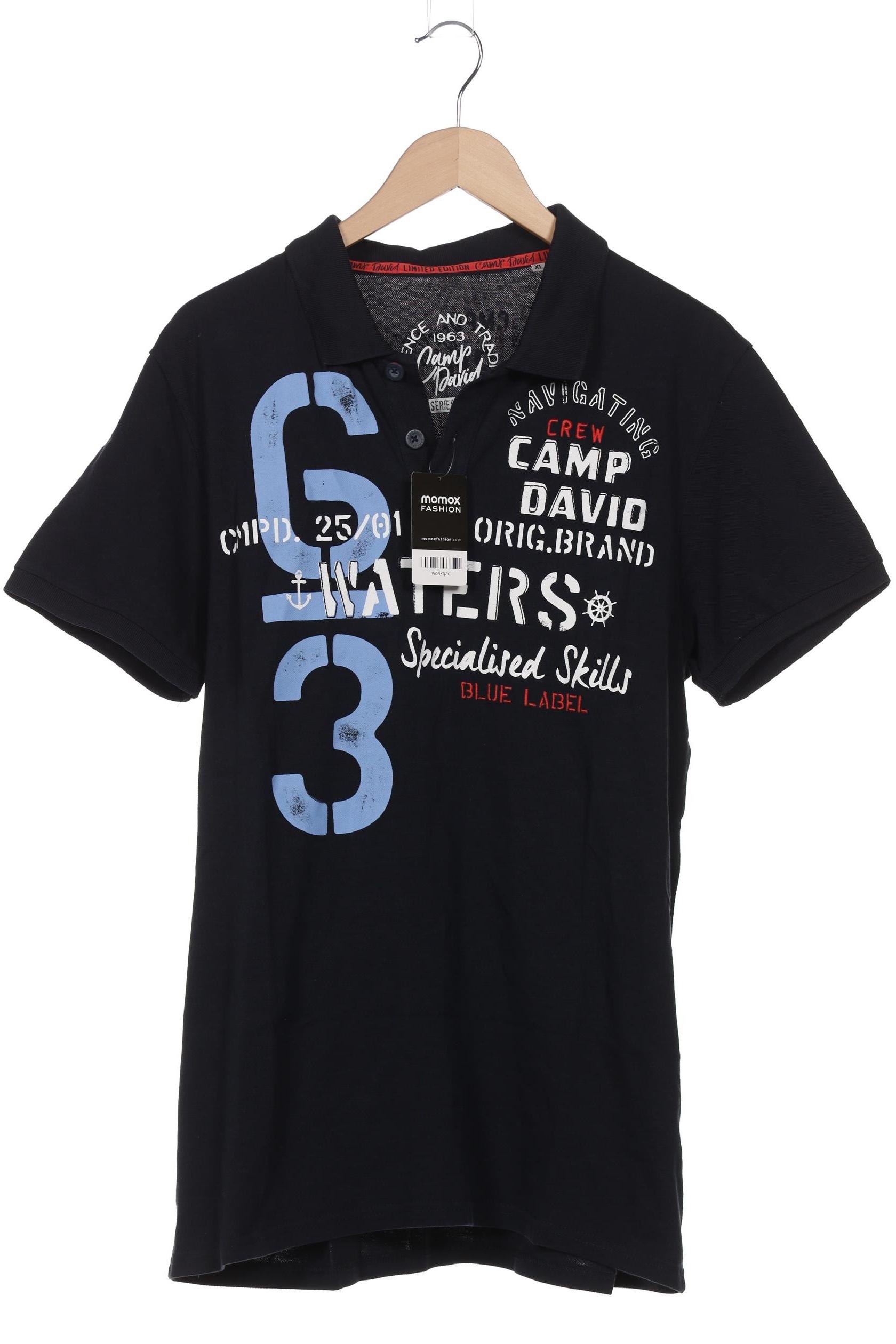 

Camp David Herren Poloshirt, marineblau, Gr. 54