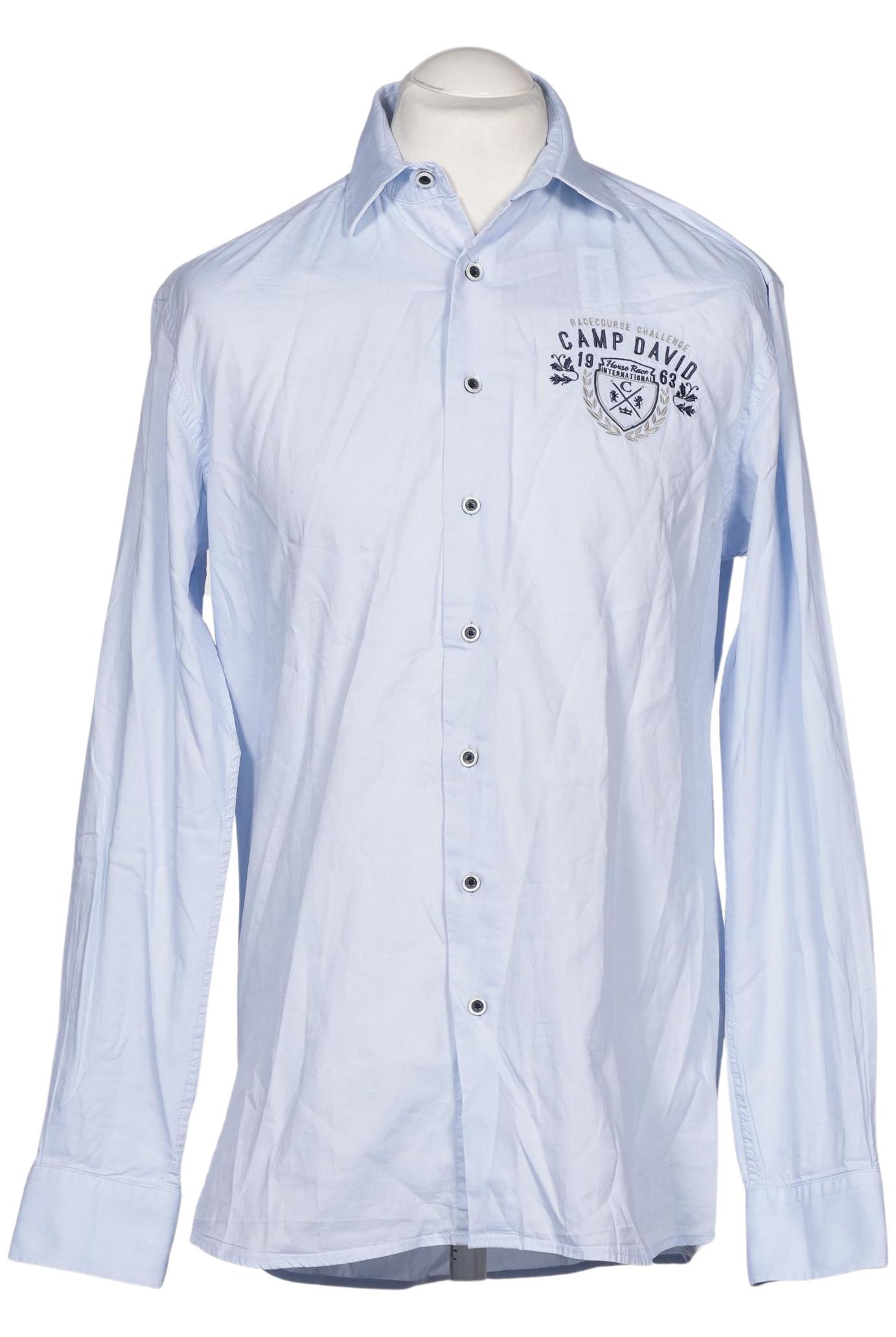 

Camp David Herren Hemd, hellblau, Gr. 50