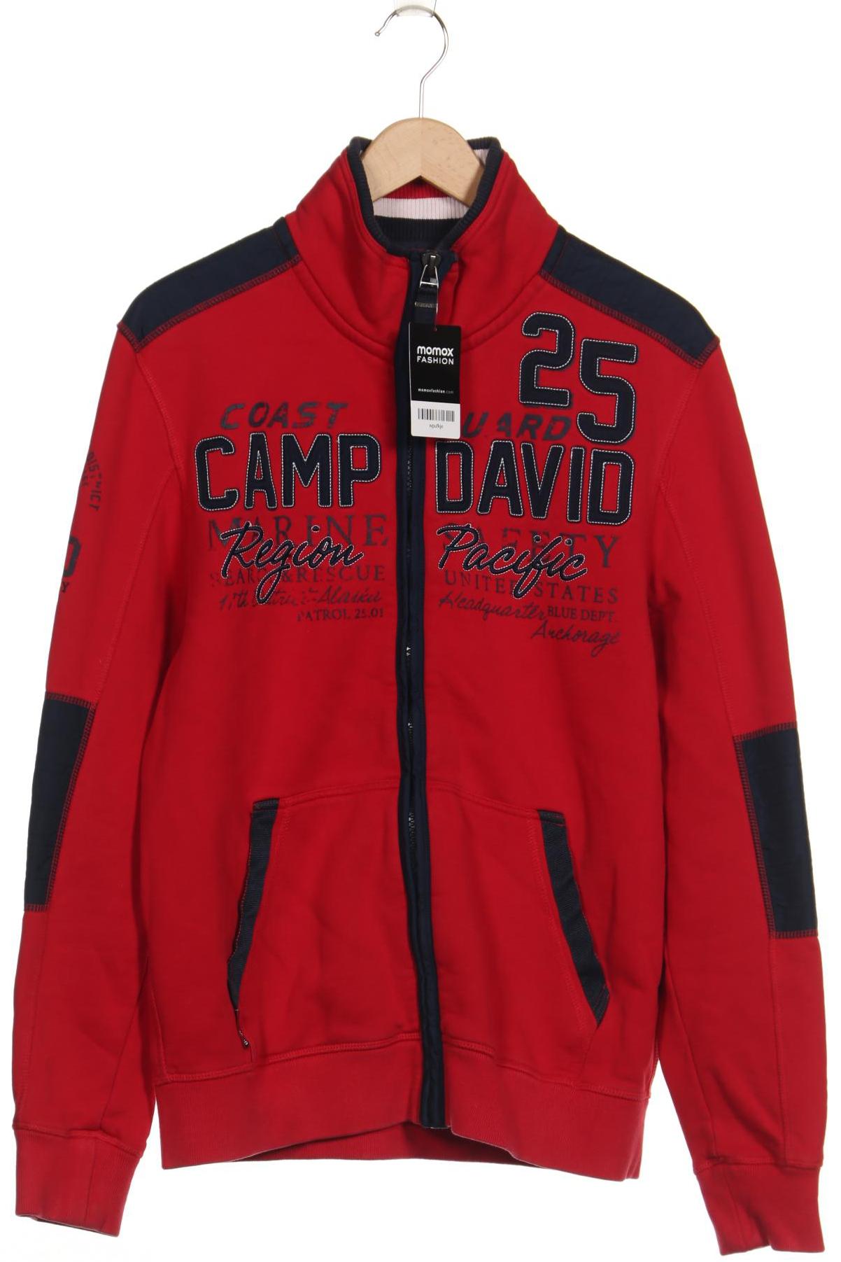 

Camp David Herren Sweatshirt, rot, Gr. 48