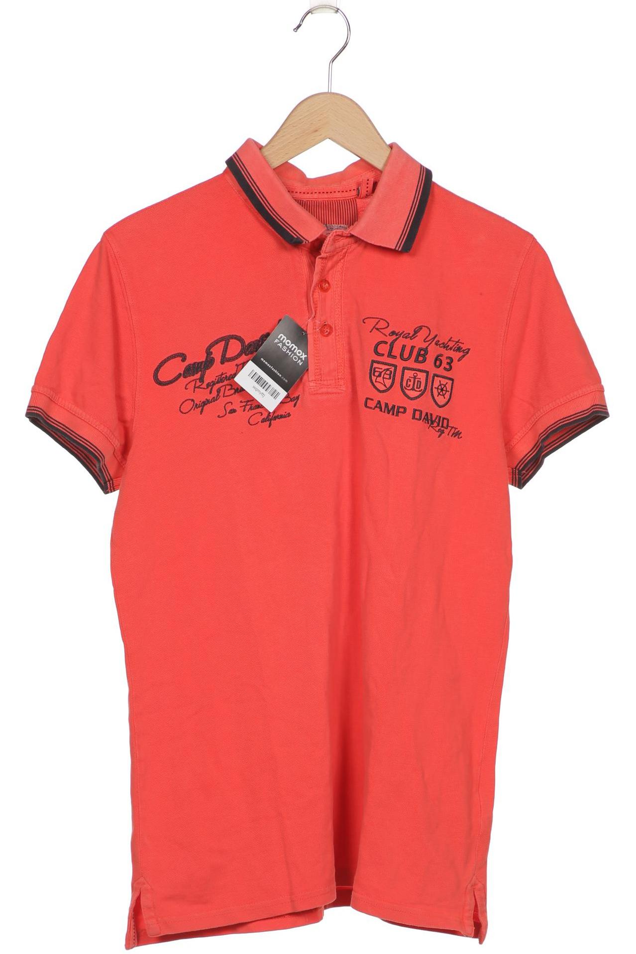 

Camp David Herren Poloshirt, orange, Gr. 48