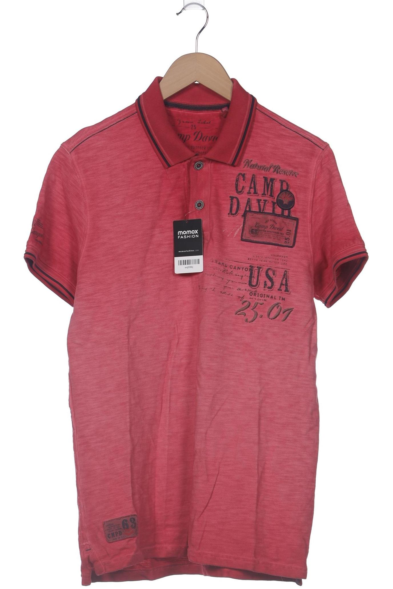 

Camp David Herren Poloshirt, pink, Gr. 48