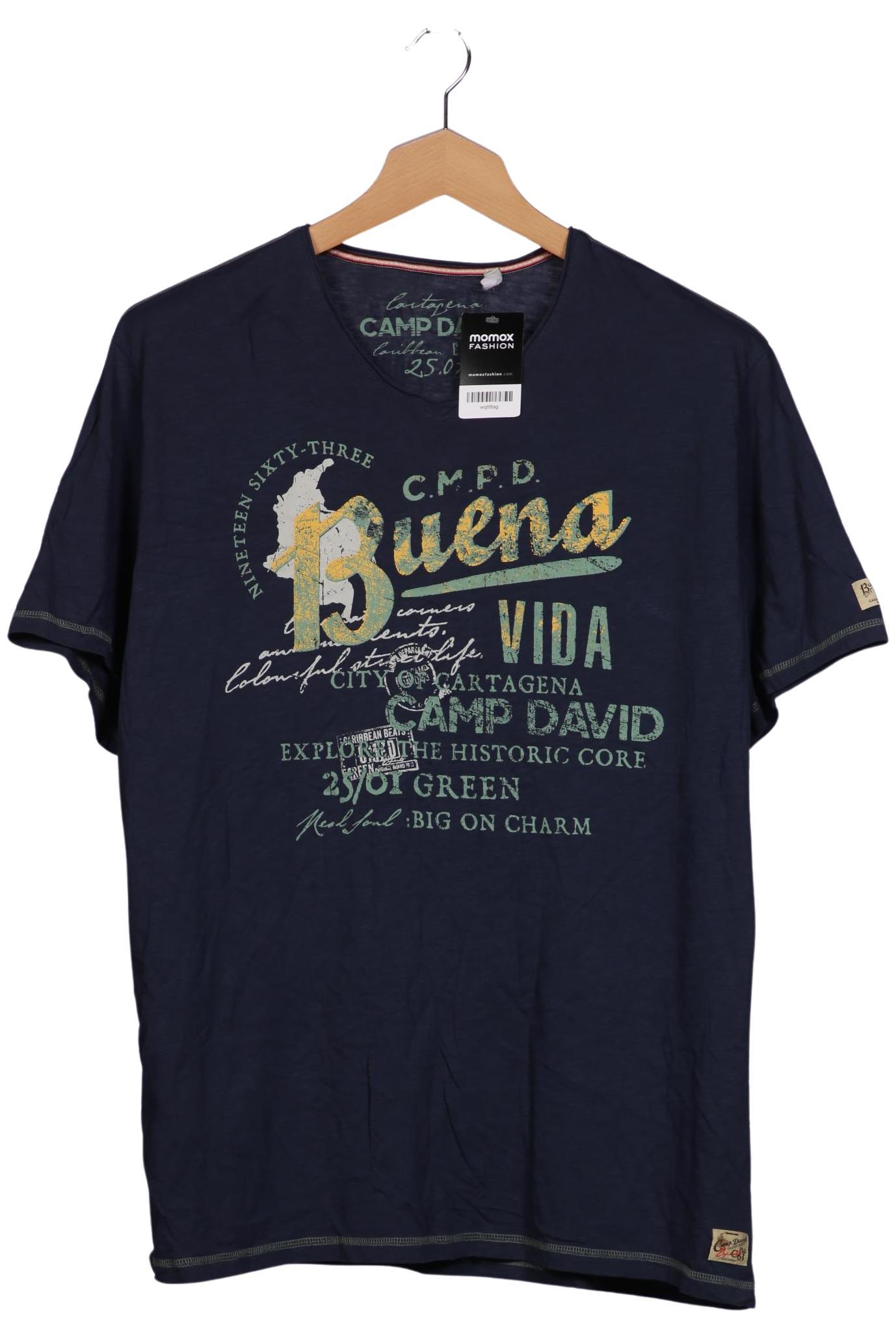 

Camp David Herren T-Shirt, marineblau, Gr. 60