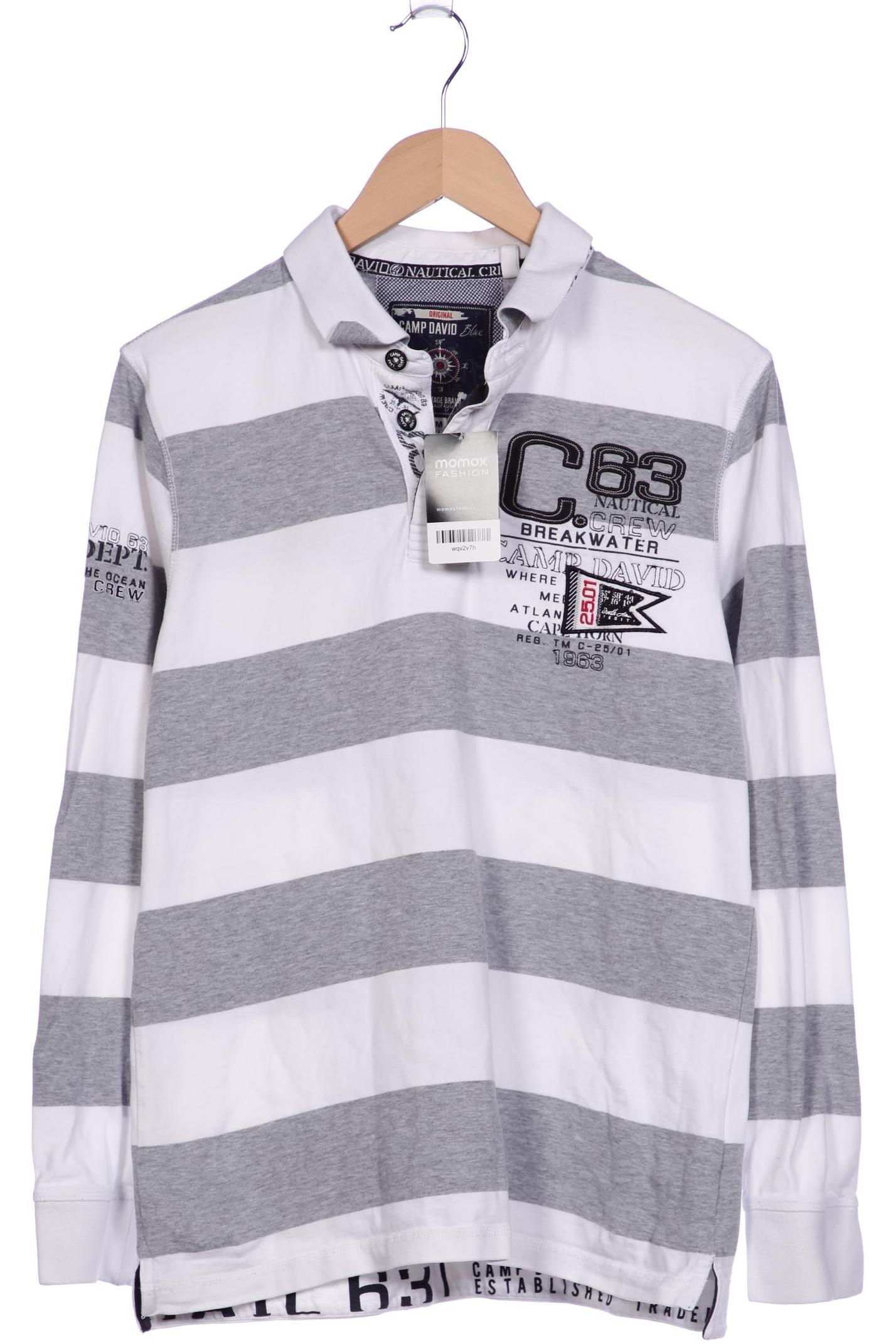 

Camp David Herren Poloshirt, weiß, Gr. 48