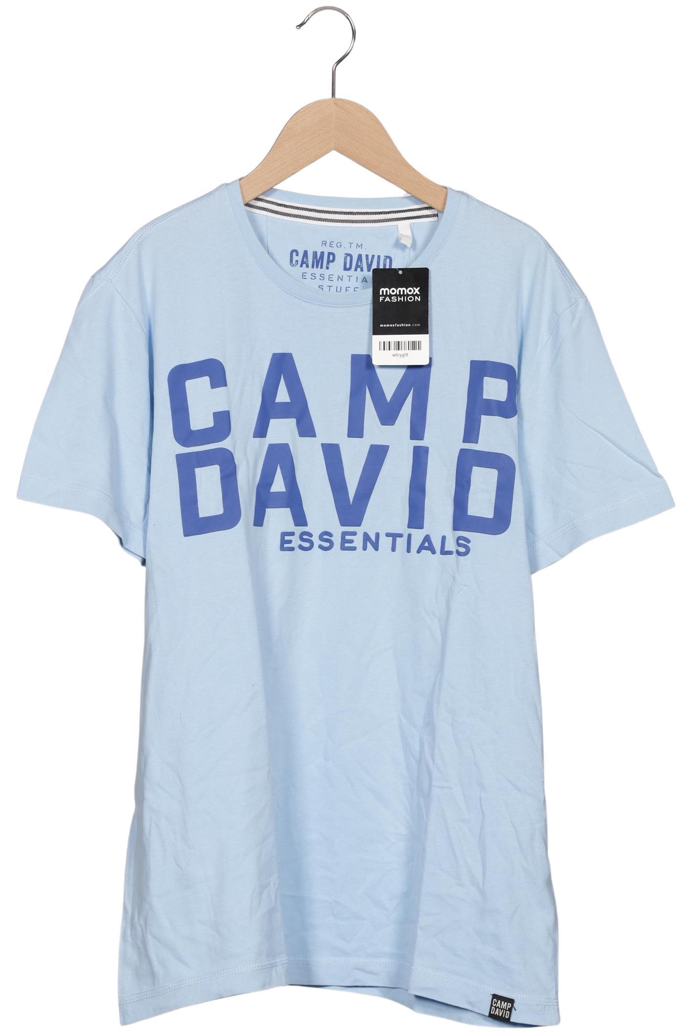 

Camp David Herren T-Shirt, hellblau, Gr. 48