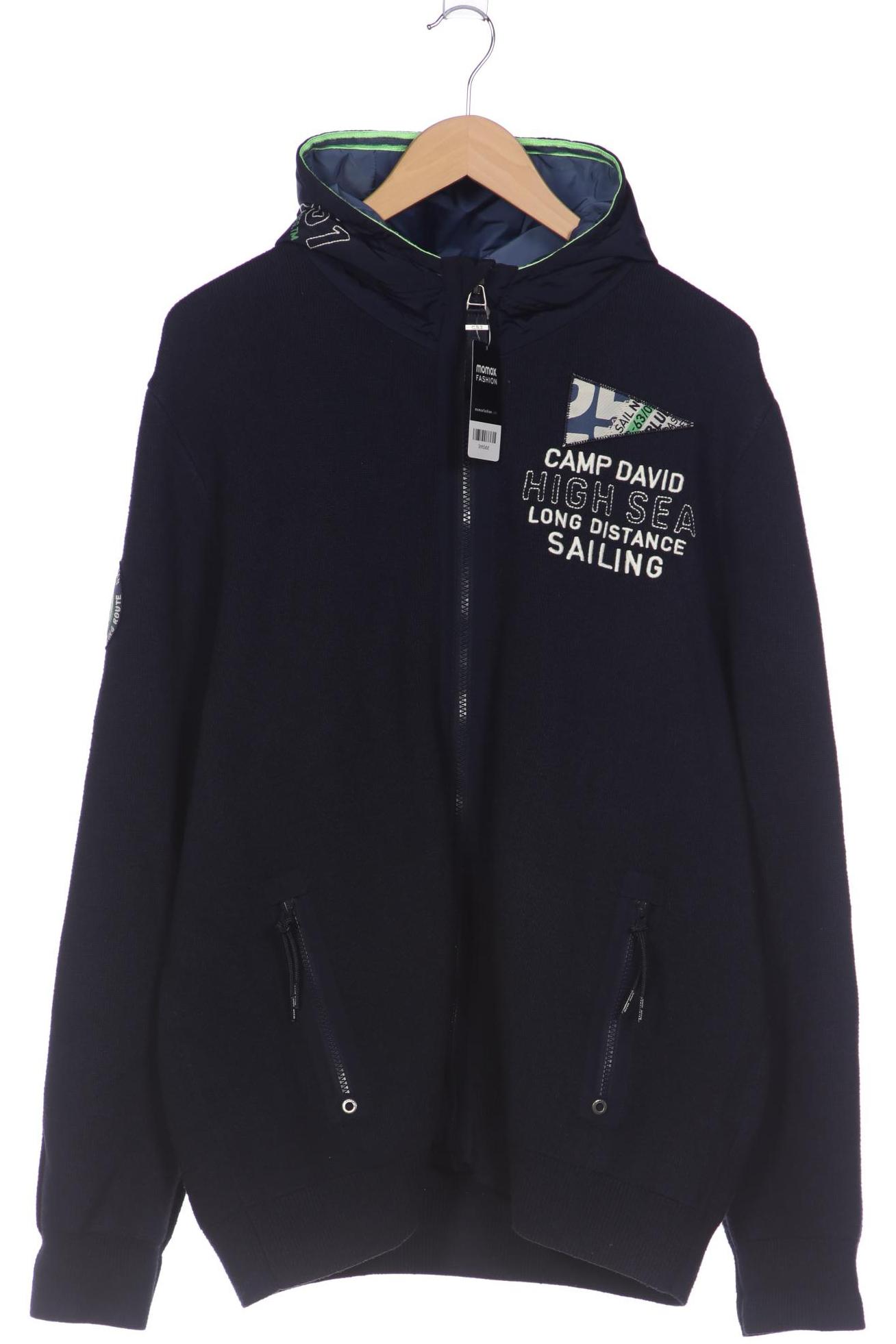 

Camp David Herren Strickjacke, marineblau, Gr. 54