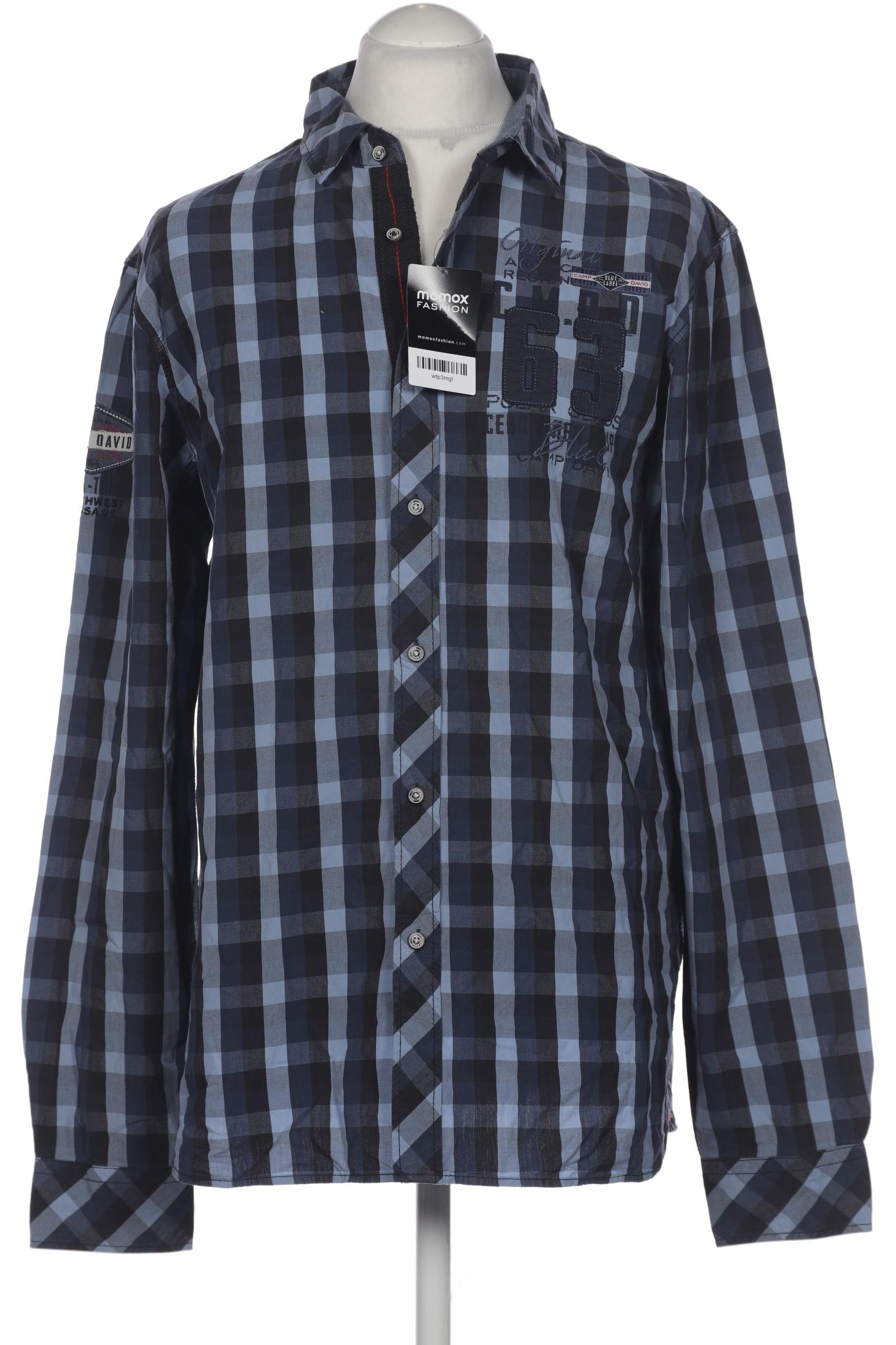 

Camp David Herren Hemd, marineblau, Gr. 52