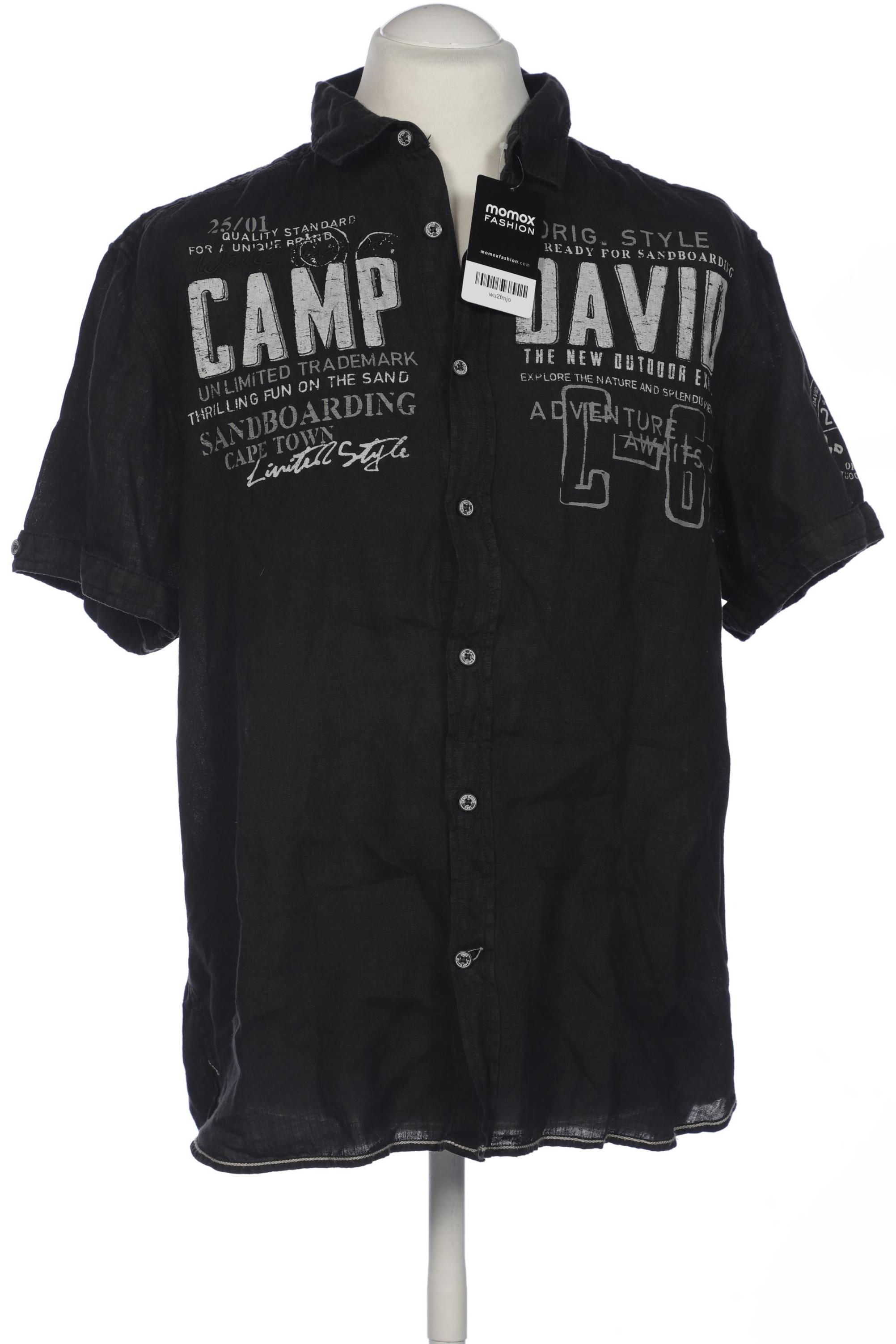 

Camp David Herren Hemd, schwarz, Gr. 48