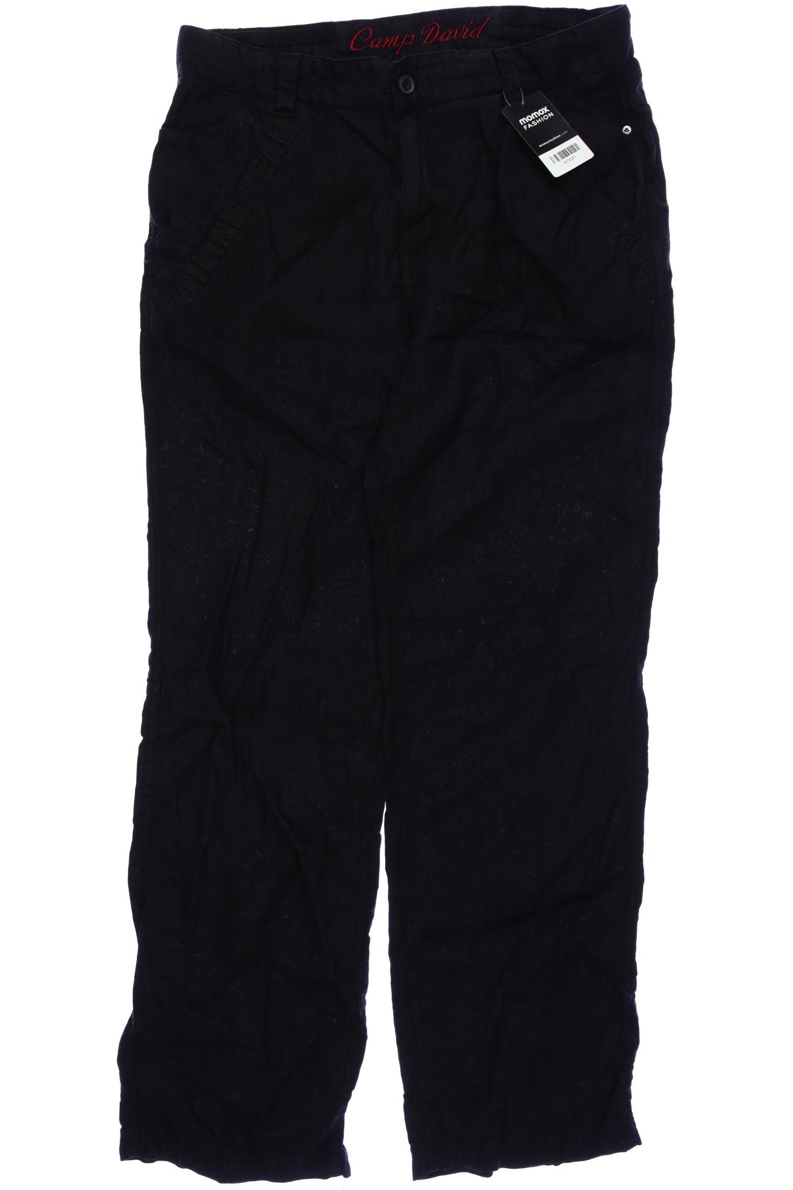 

Camp David Herren Stoffhose, schwarz, Gr. 0