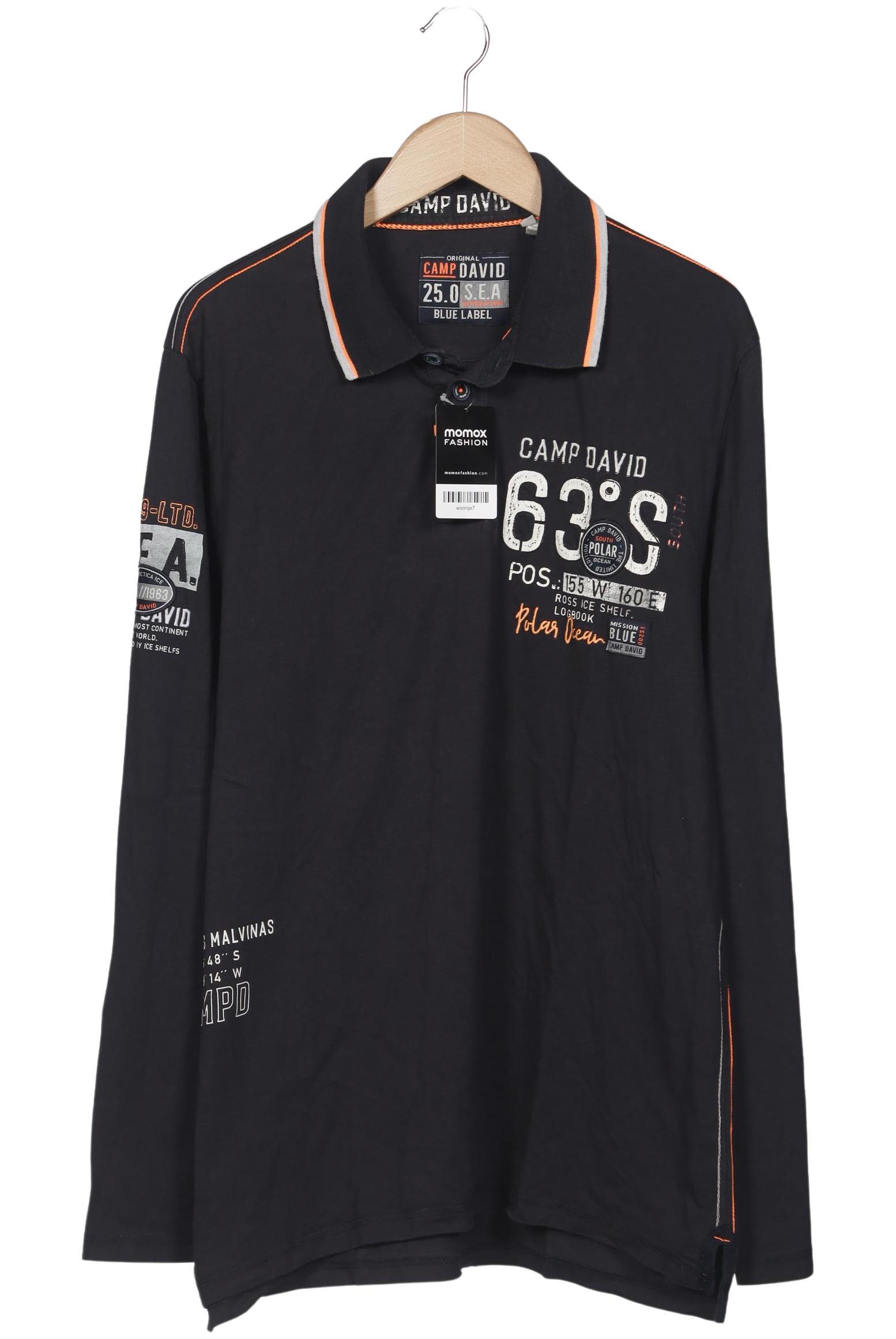 

Camp David Herren Poloshirt, schwarz, Gr. 56