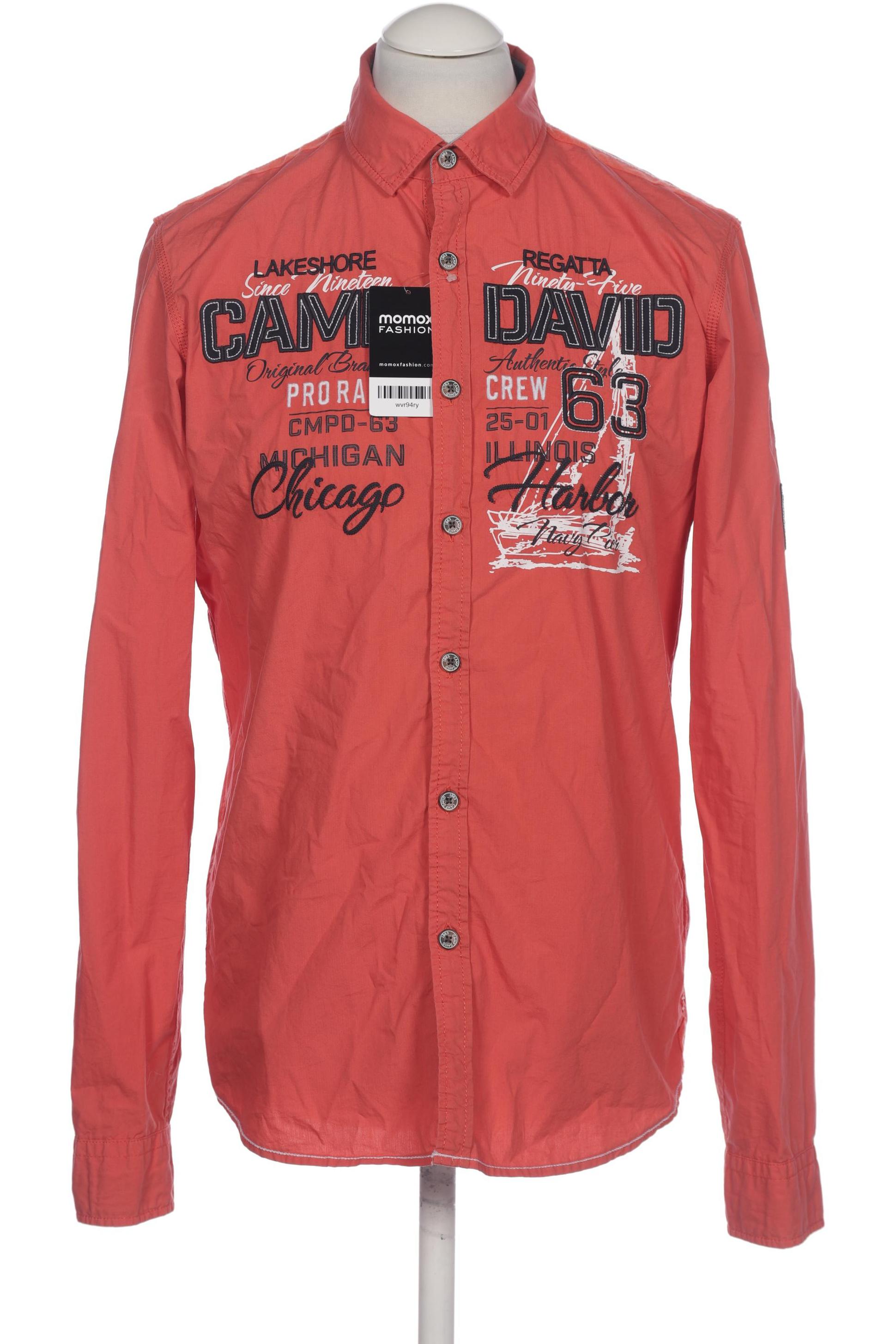 

Camp David Herren Hemd, rot, Gr. 46